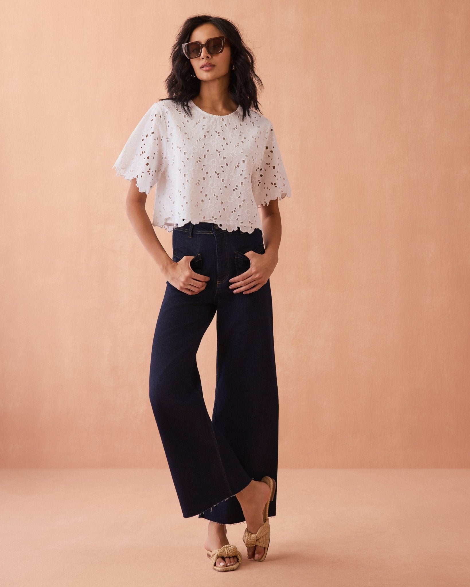 Adi Blouse JONI COCONUT - Jute Wonders Unlimited