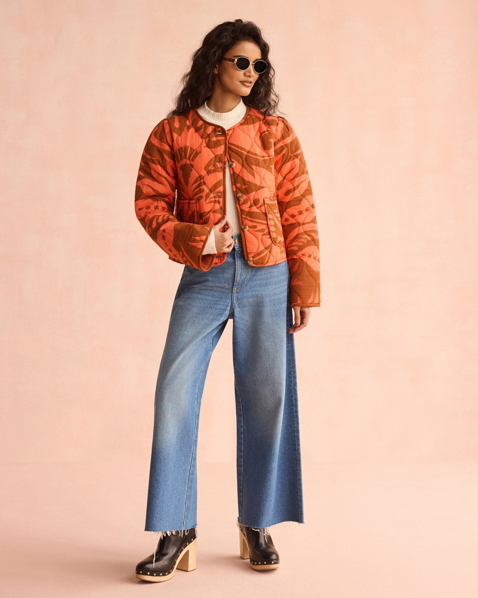 Agnes Jacket NAIA TERRACOTTA - Sai Anvesh Craft