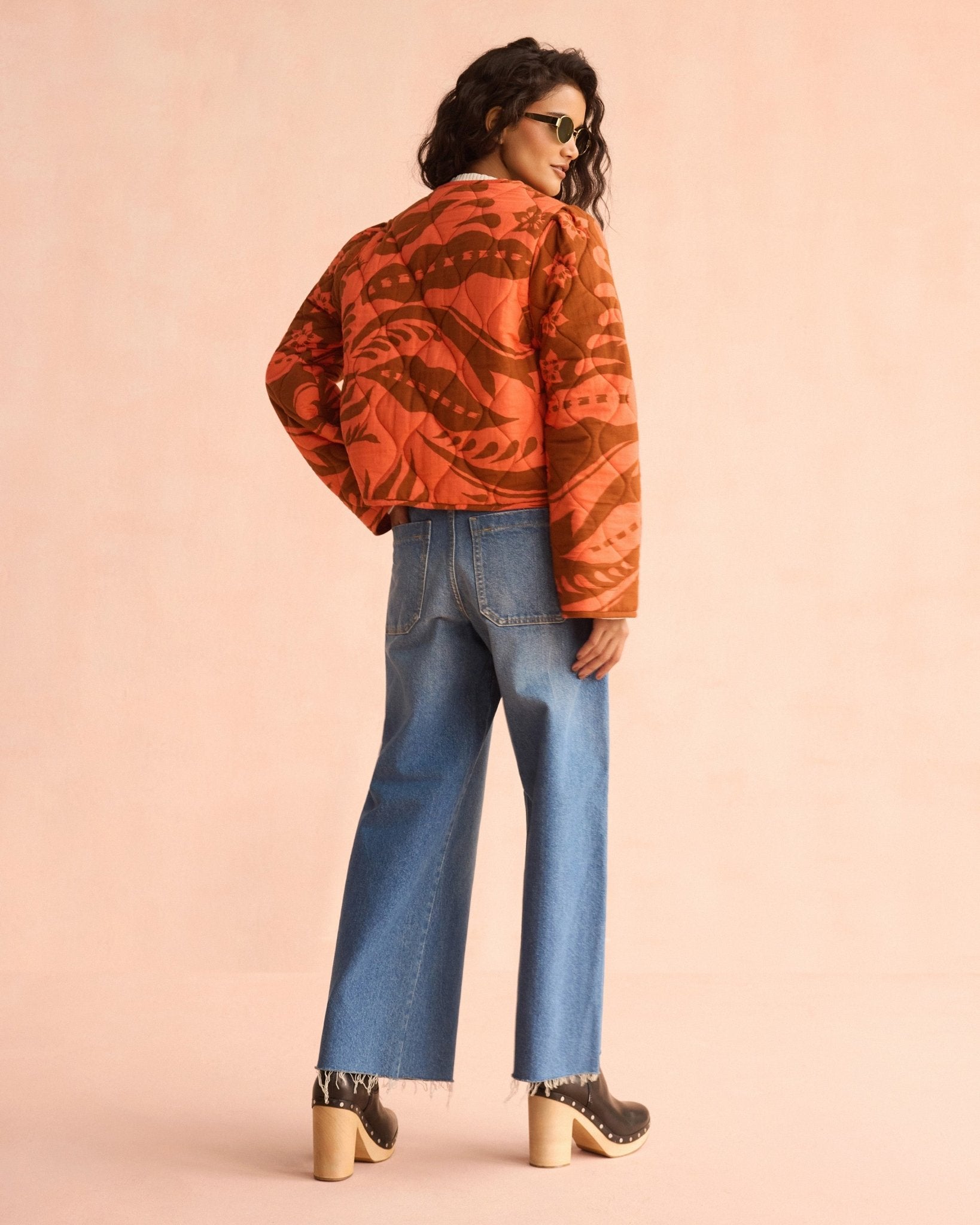 Agnes Jacket NAIA TERRACOTTA - Sai Anvesh Craft