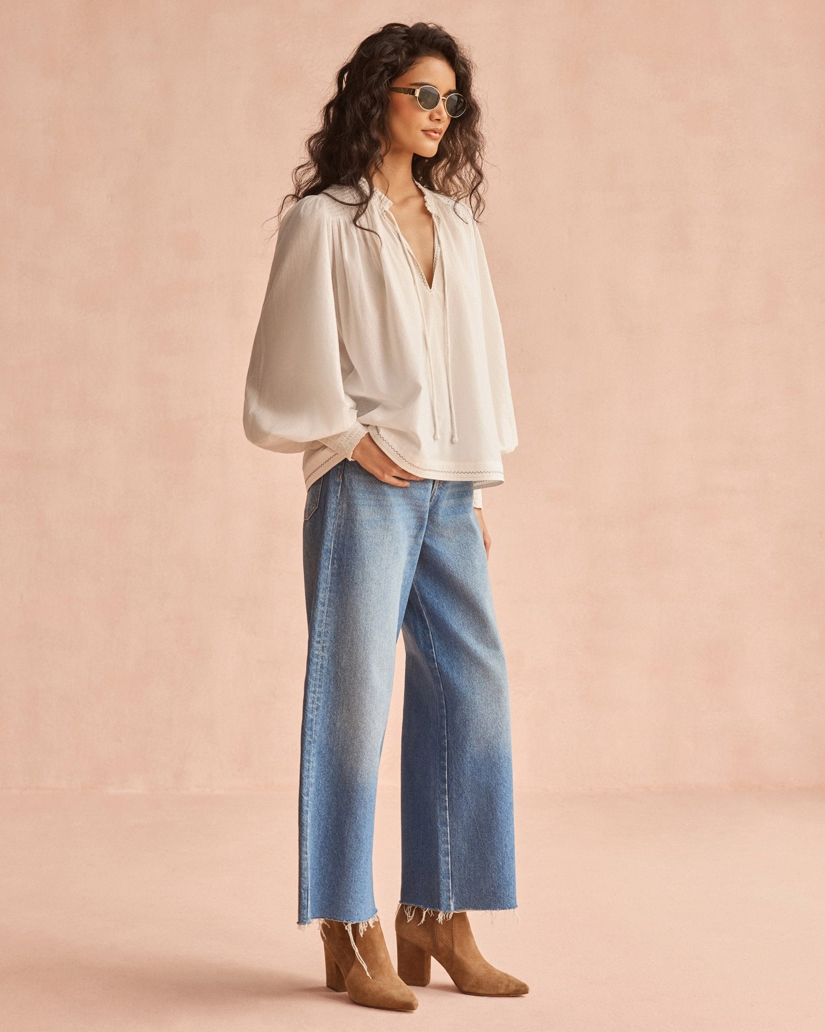 Anouk Blouse SOLID PRISTINE - Sai Anvesh Craft