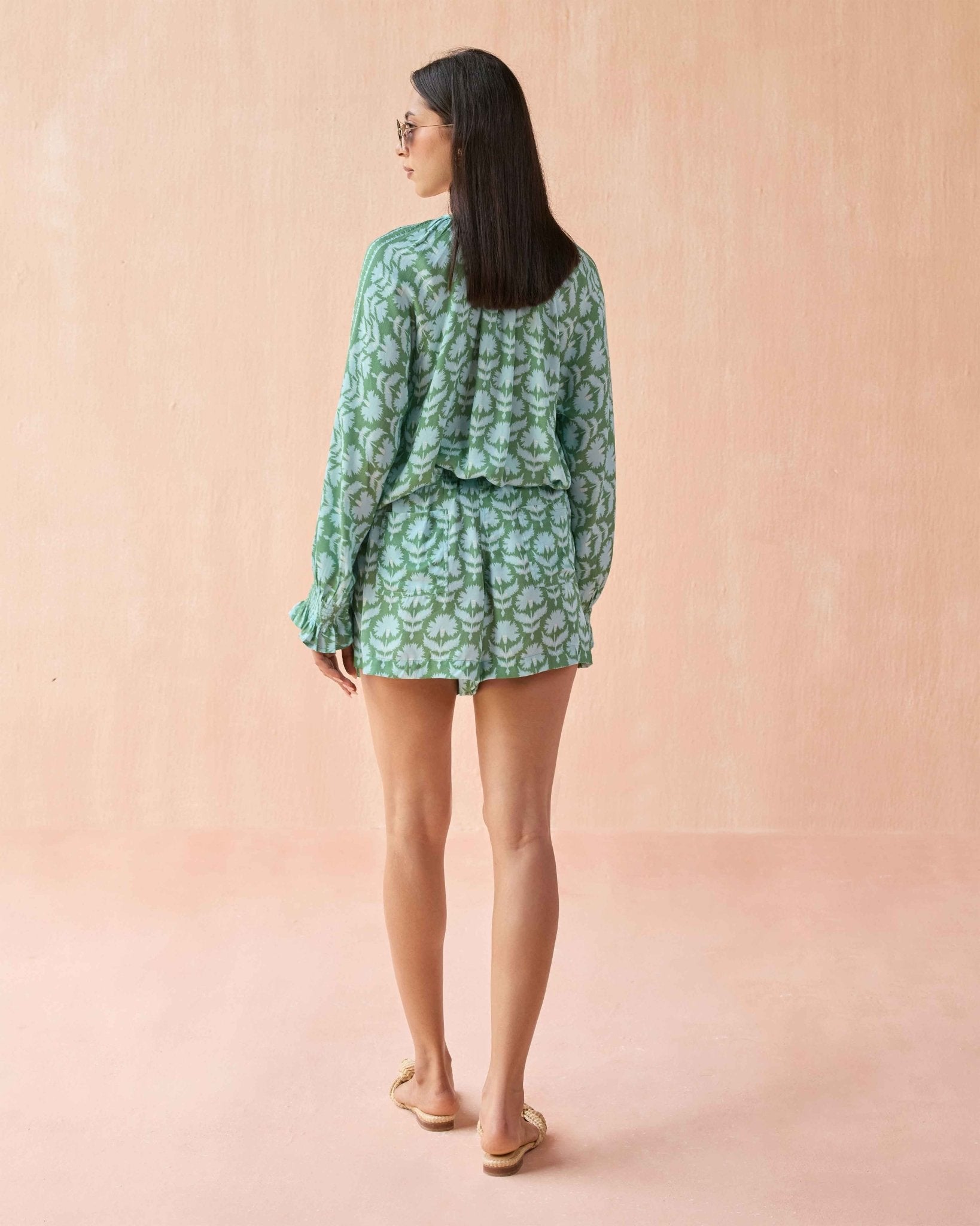 Asha Shorts MARLIE MATCHA - Omika