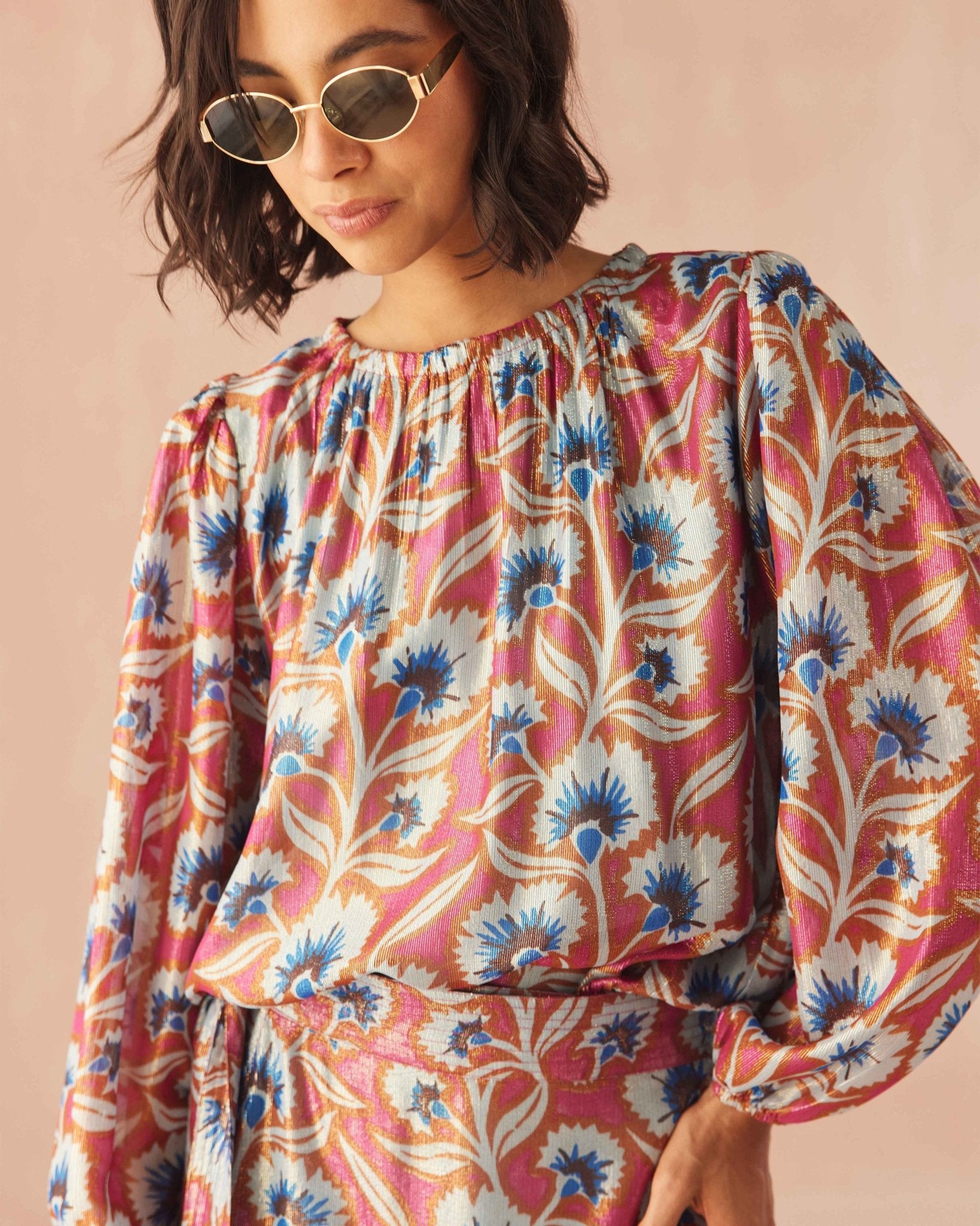 Ayla Blouse EVERLY CURRANT - Omika