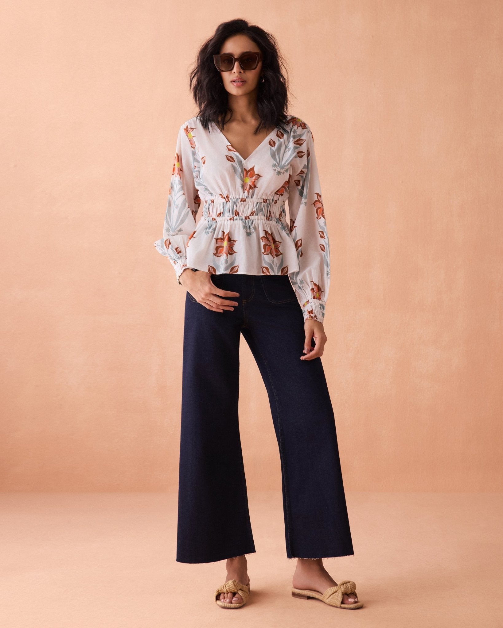 Camilla Blouse ETTA SUNSET - Sai Anvesh Craft