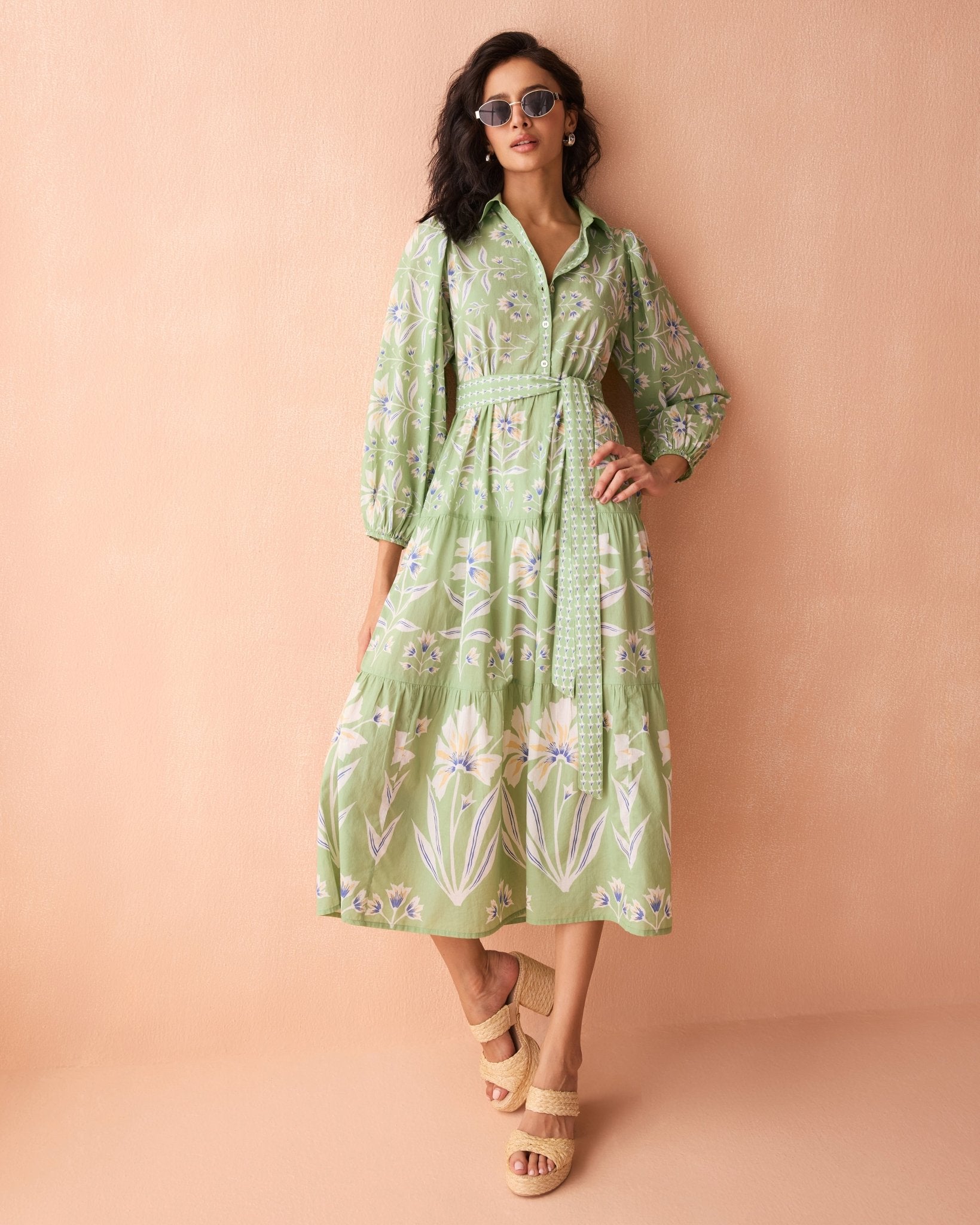 Emery Maxi MACIE MATCHA - Sai Anvesh Craft