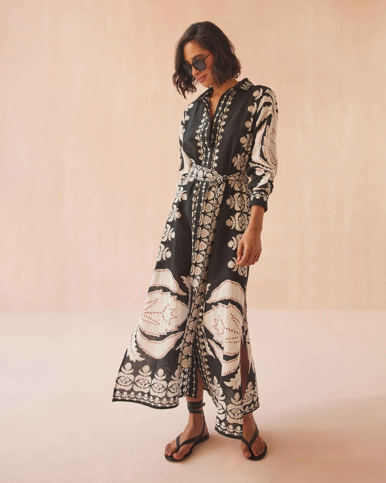 Emma Shirt Dress NIKITA OYSTER - Omika