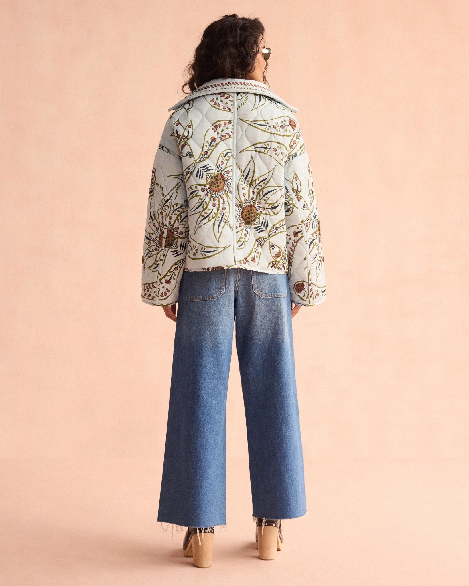 Goldie Jacket DIYA POWDER - Sai Anvesh Craft