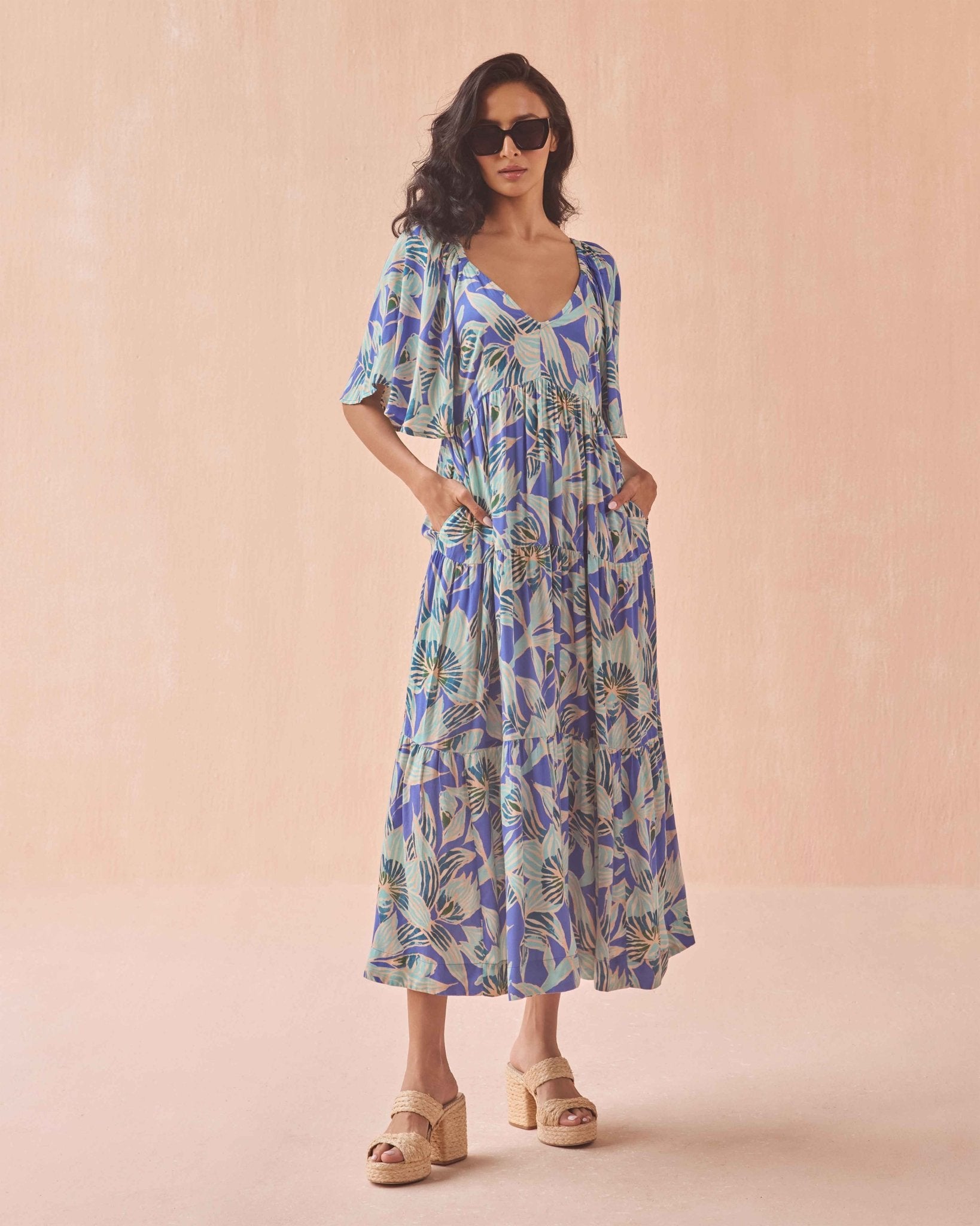 Hollis Maxi THEA CORNFLOWER - Omika