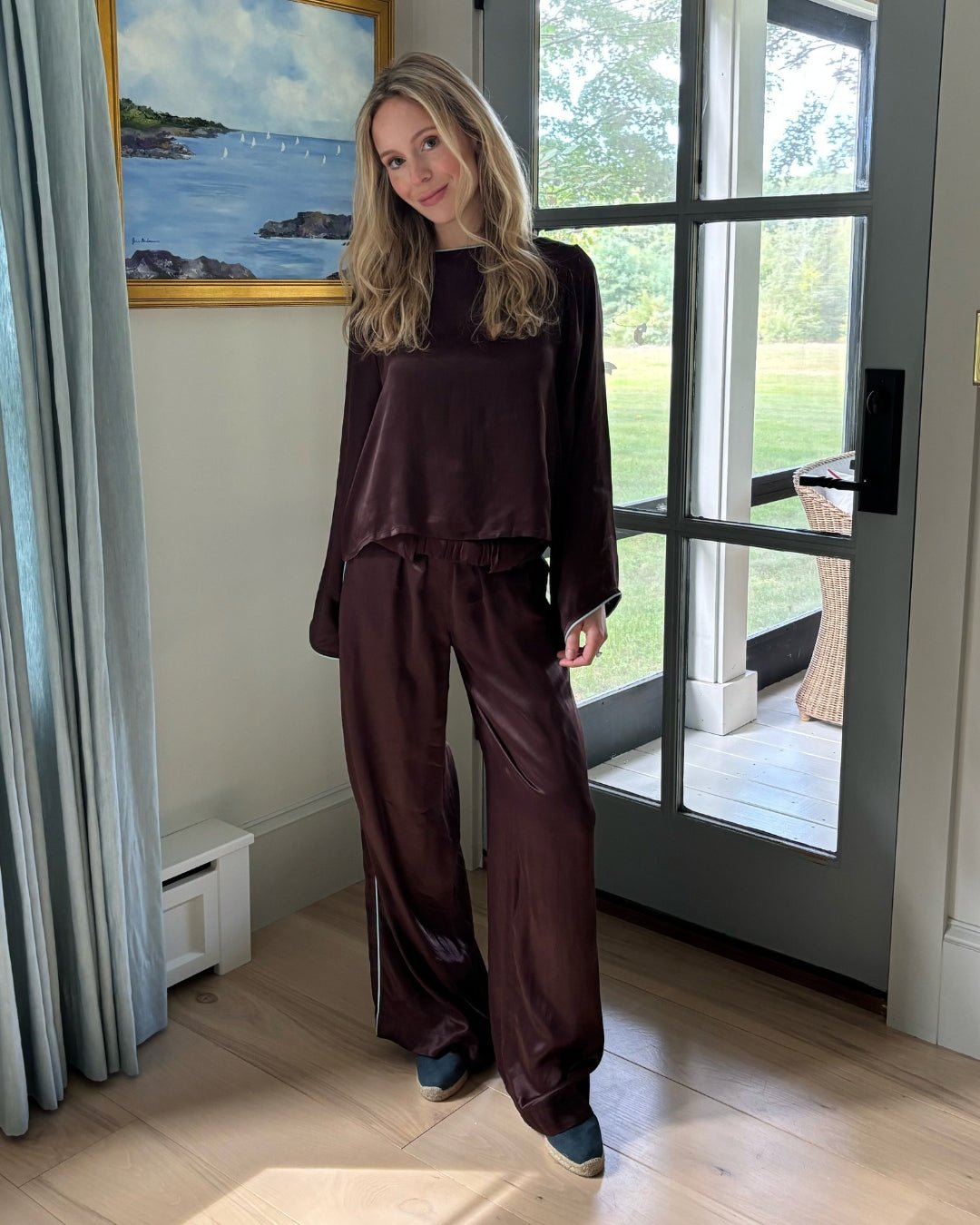 Peyton Blouse SOLID GANACHE - Sai Anvesh Craft