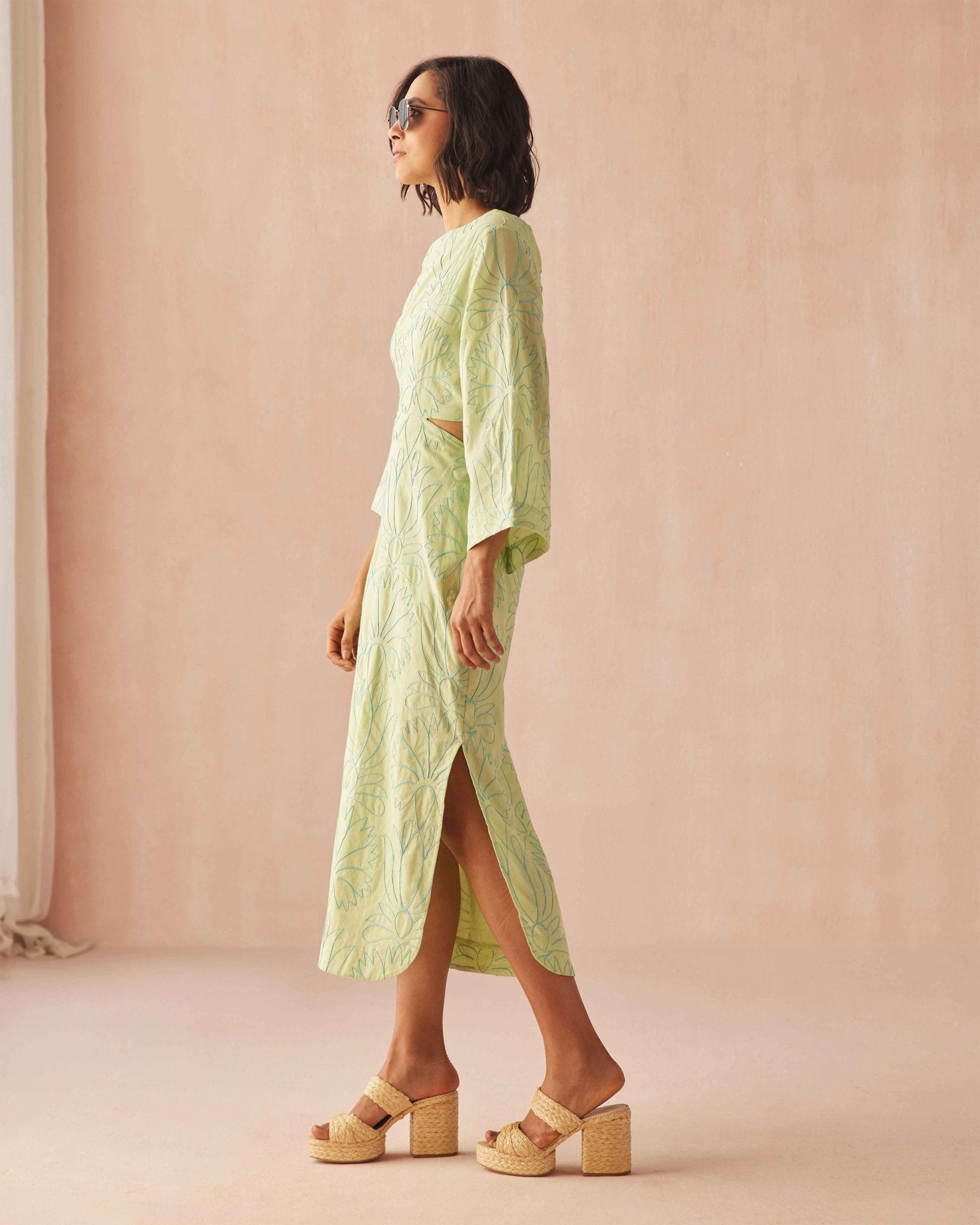 Peyton Midi LAILA AGAVE - Omika