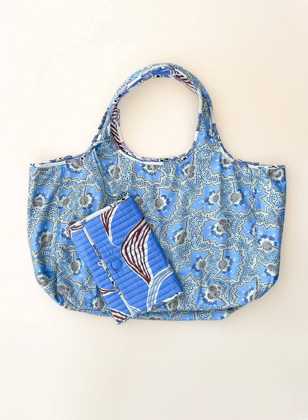 Reversible Tote SAFI CELERY - Omika