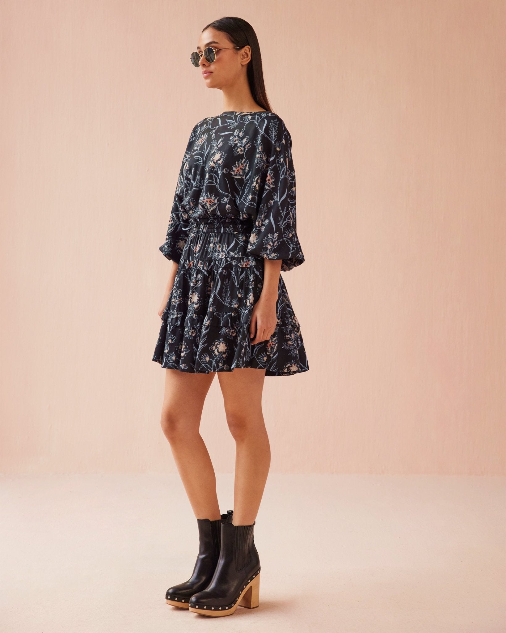 Sam Mini Skirt SOFI MIDNIGHT - Omika