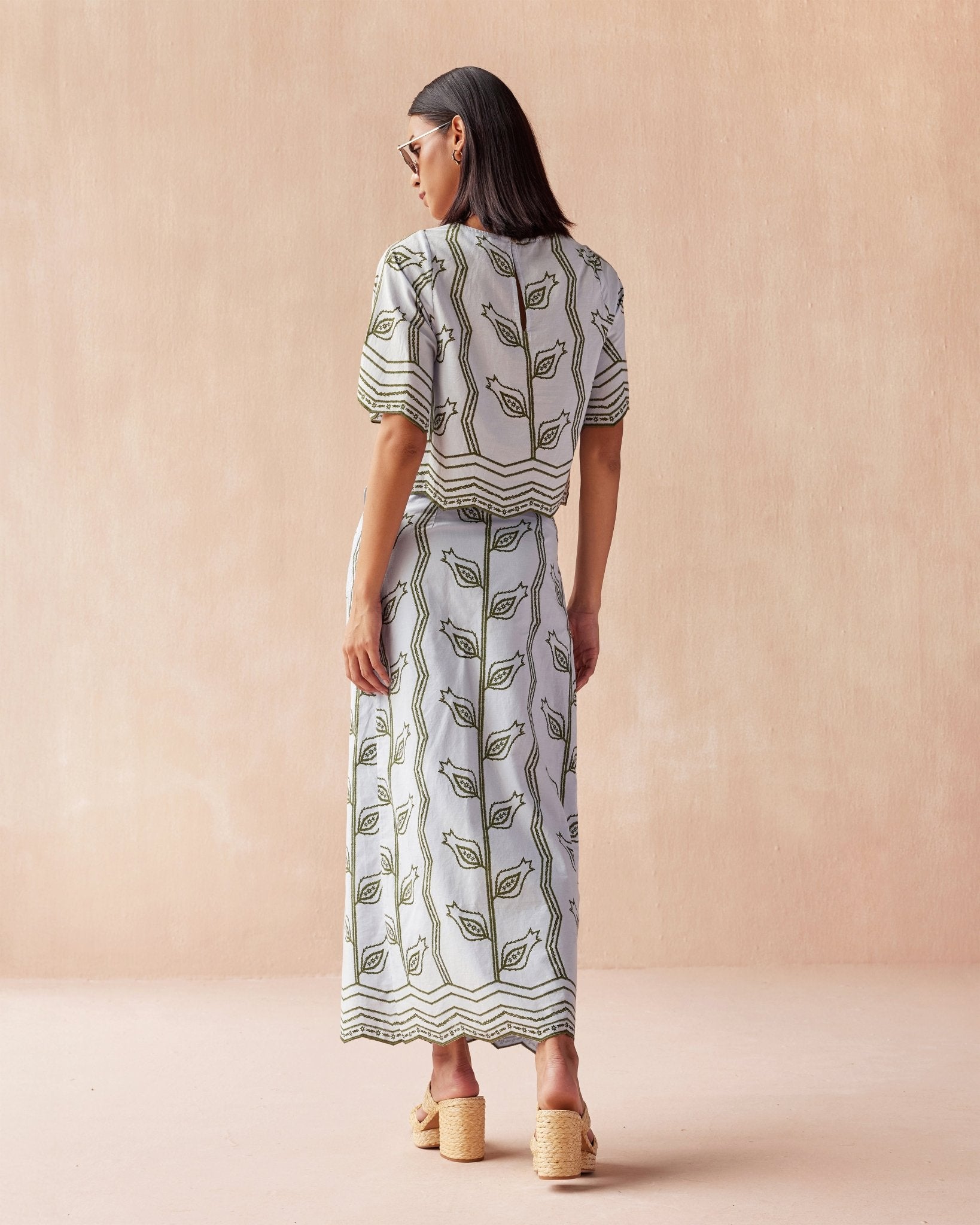 Sammi Midi Skirt VANI DEW - Omika