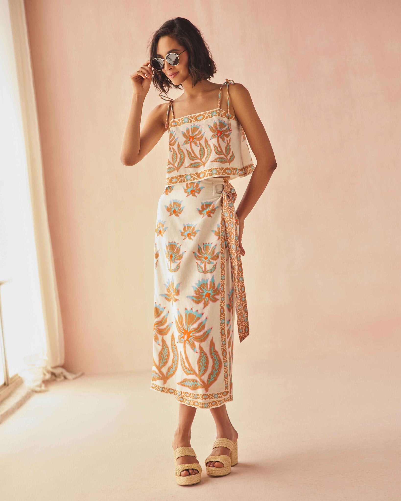 Sammi Skirt ADYA GUAVA - Omika