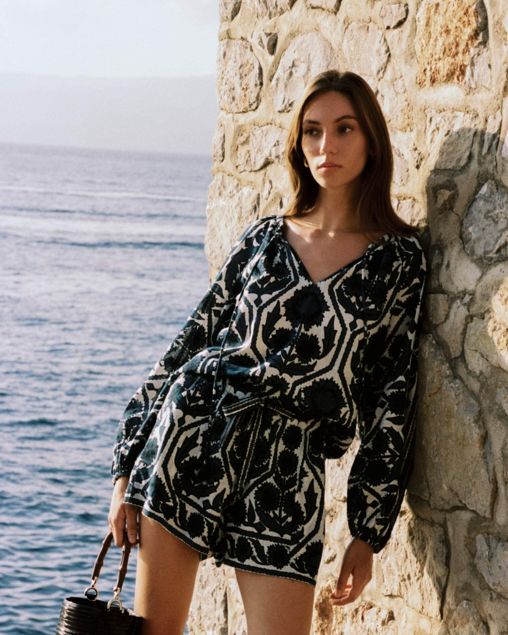 Tiya Blouse TESSA SANTORINI - Omika