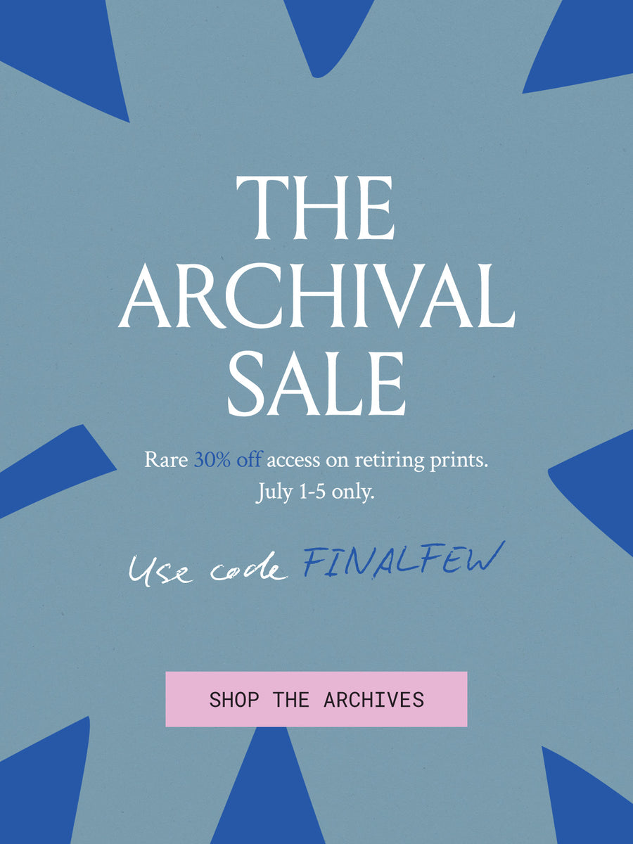 JULY | Archival Sale (7/1)