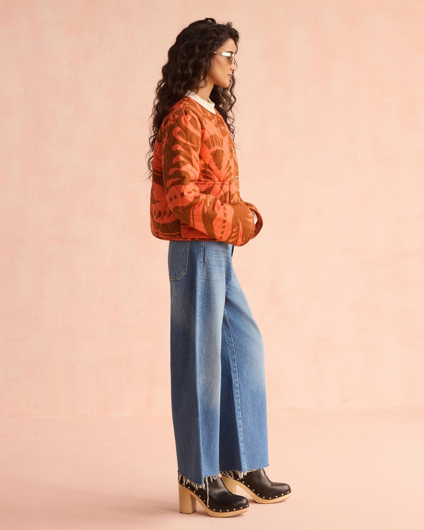 Agnes Jacket NAIA TERRACOTTA - Sai Anvesh Craft
