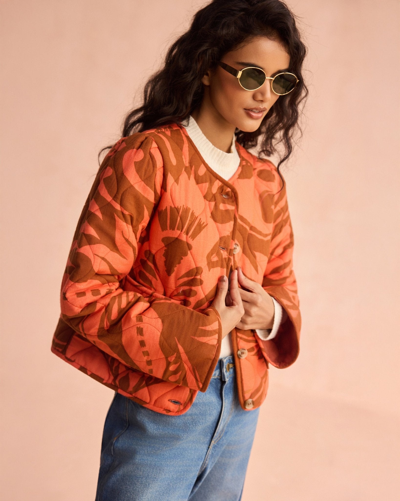Agnes Jacket NAIA TERRACOTTA - Sai Anvesh Craft