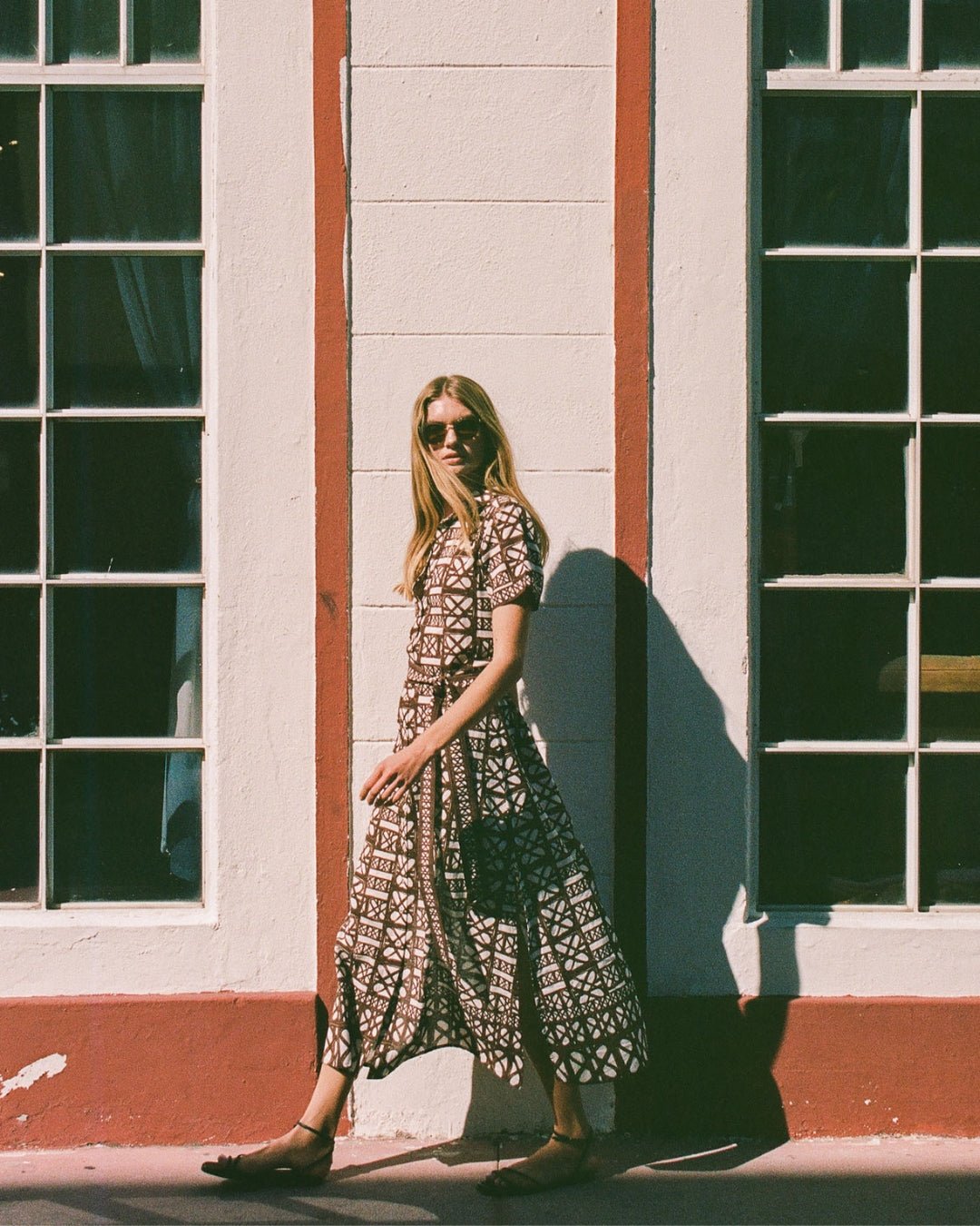Amira Shirtdress NARI CACAO - Omika