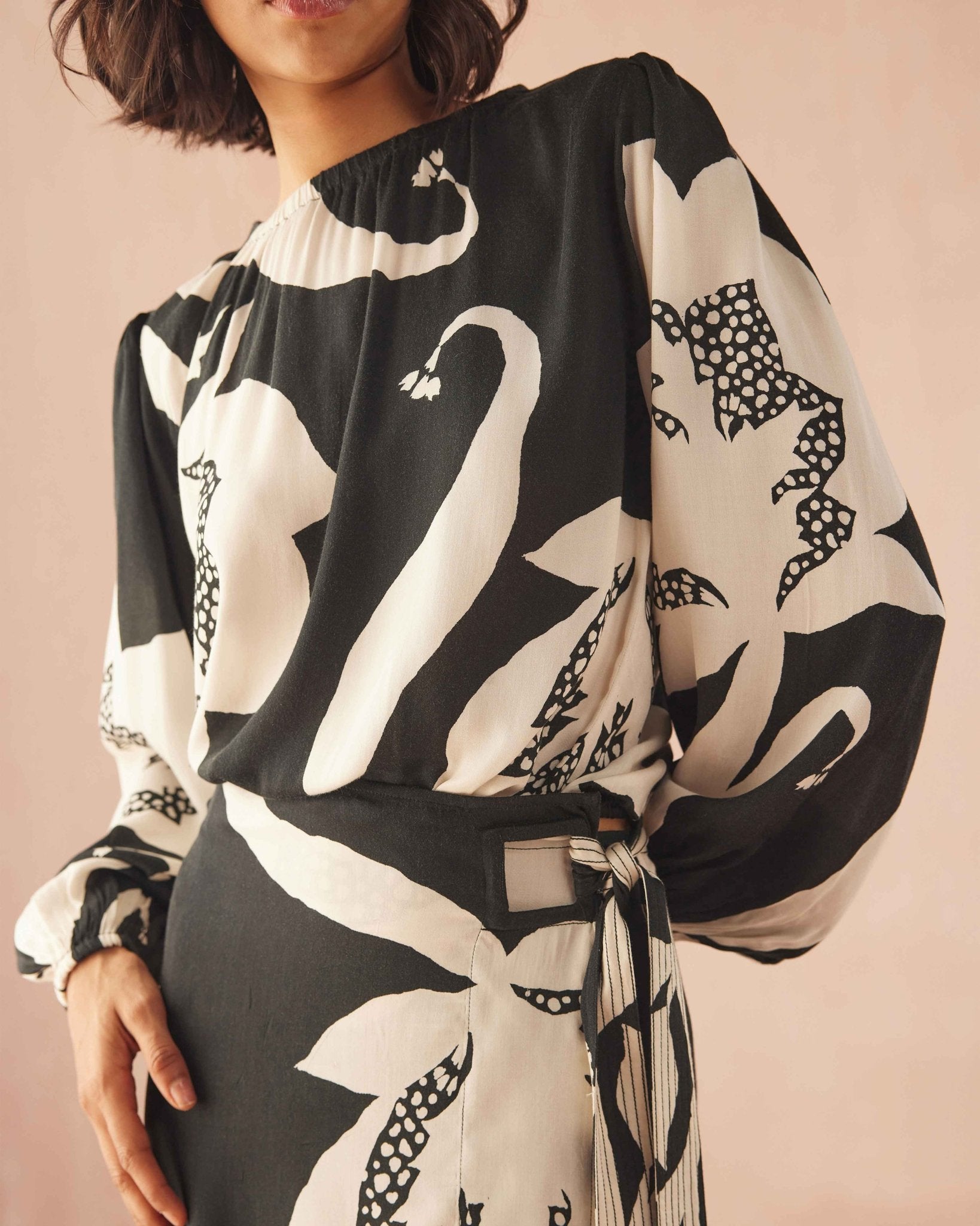 Ayla Blouse AUDREY NOCTURNE - Omika