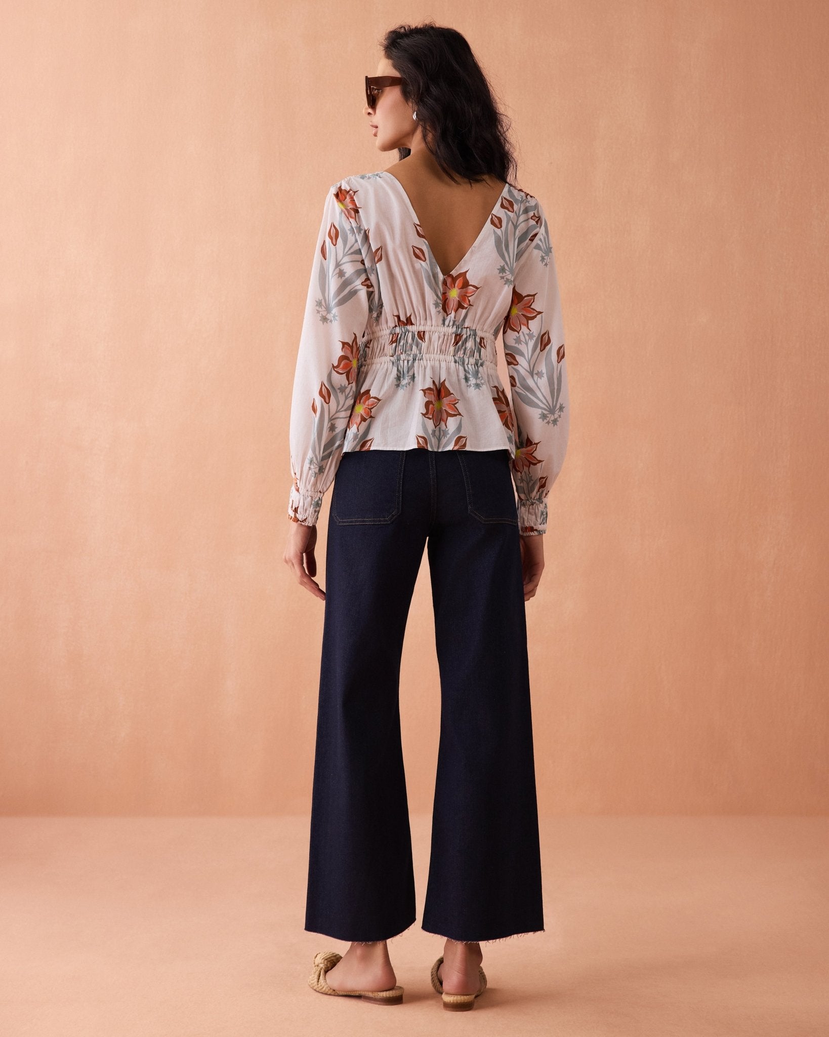 Camilla Blouse ETTA SUNSET - Sai Anvesh Craft