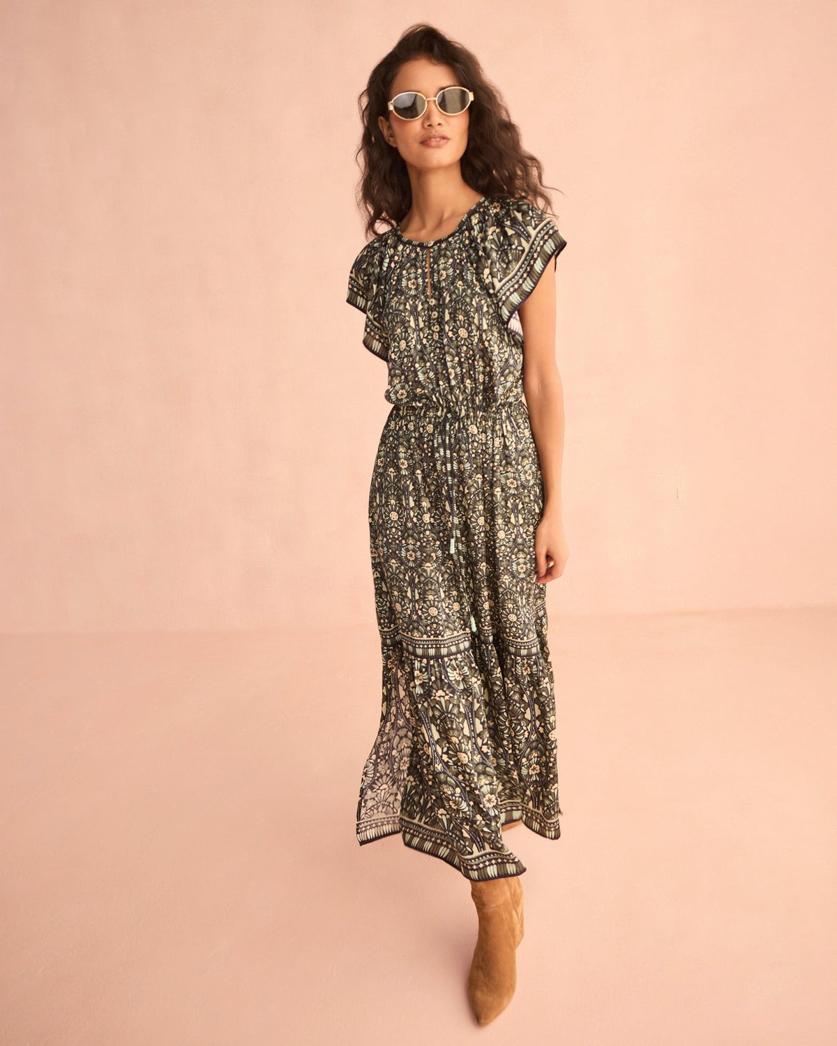 Cora Midi MALIA MOSS - Sai Anvesh Craft