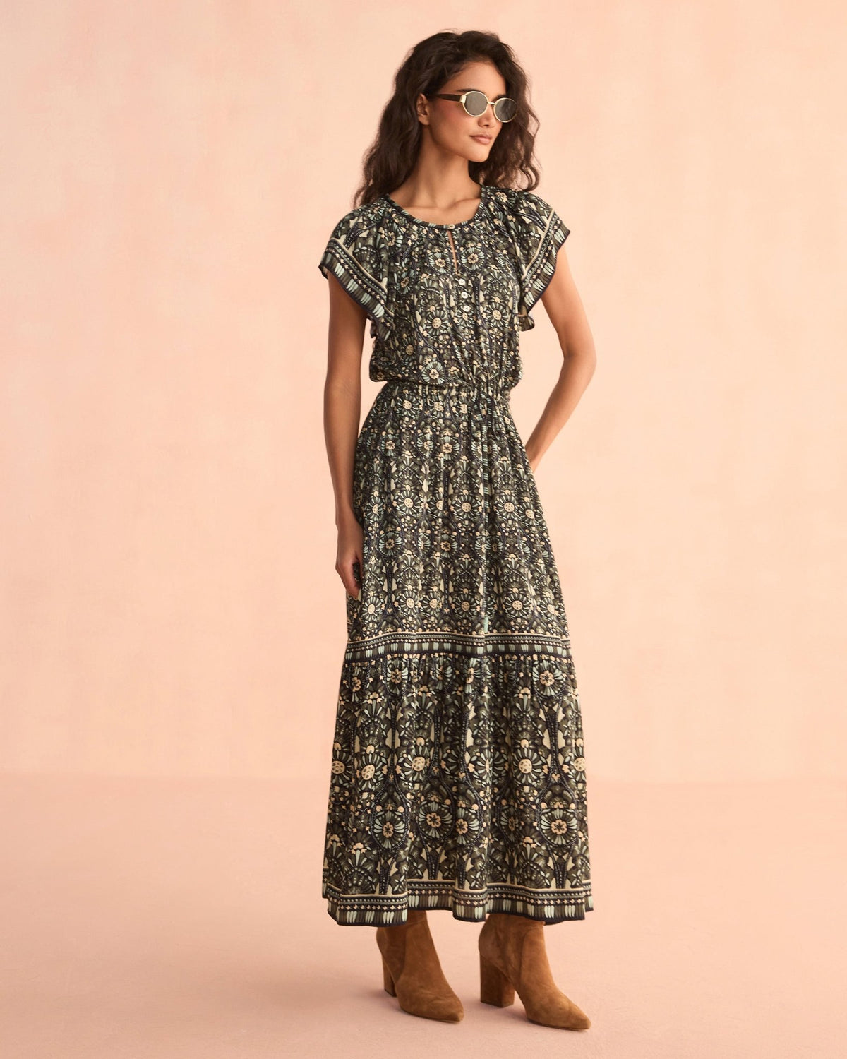 Cora Midi MALIA MOSS - Sai Anvesh Craft