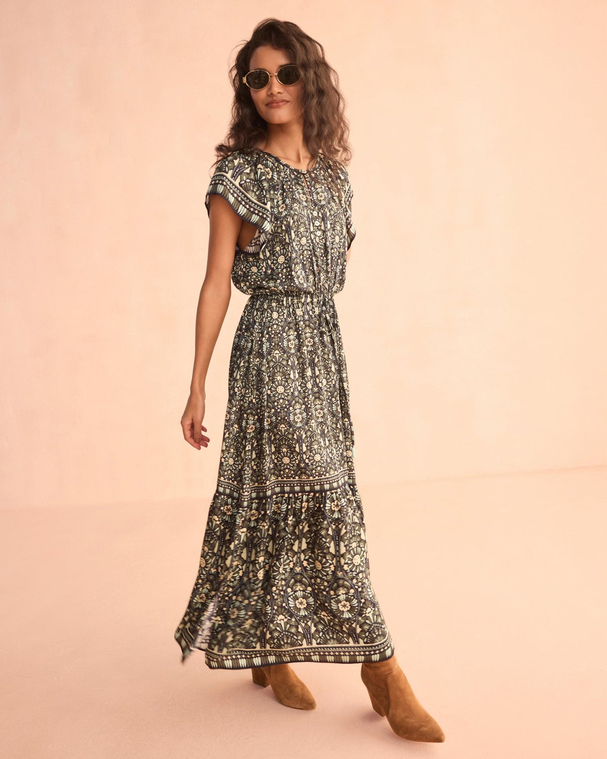 Cora Midi MALIA MOSS - Sai Anvesh Craft