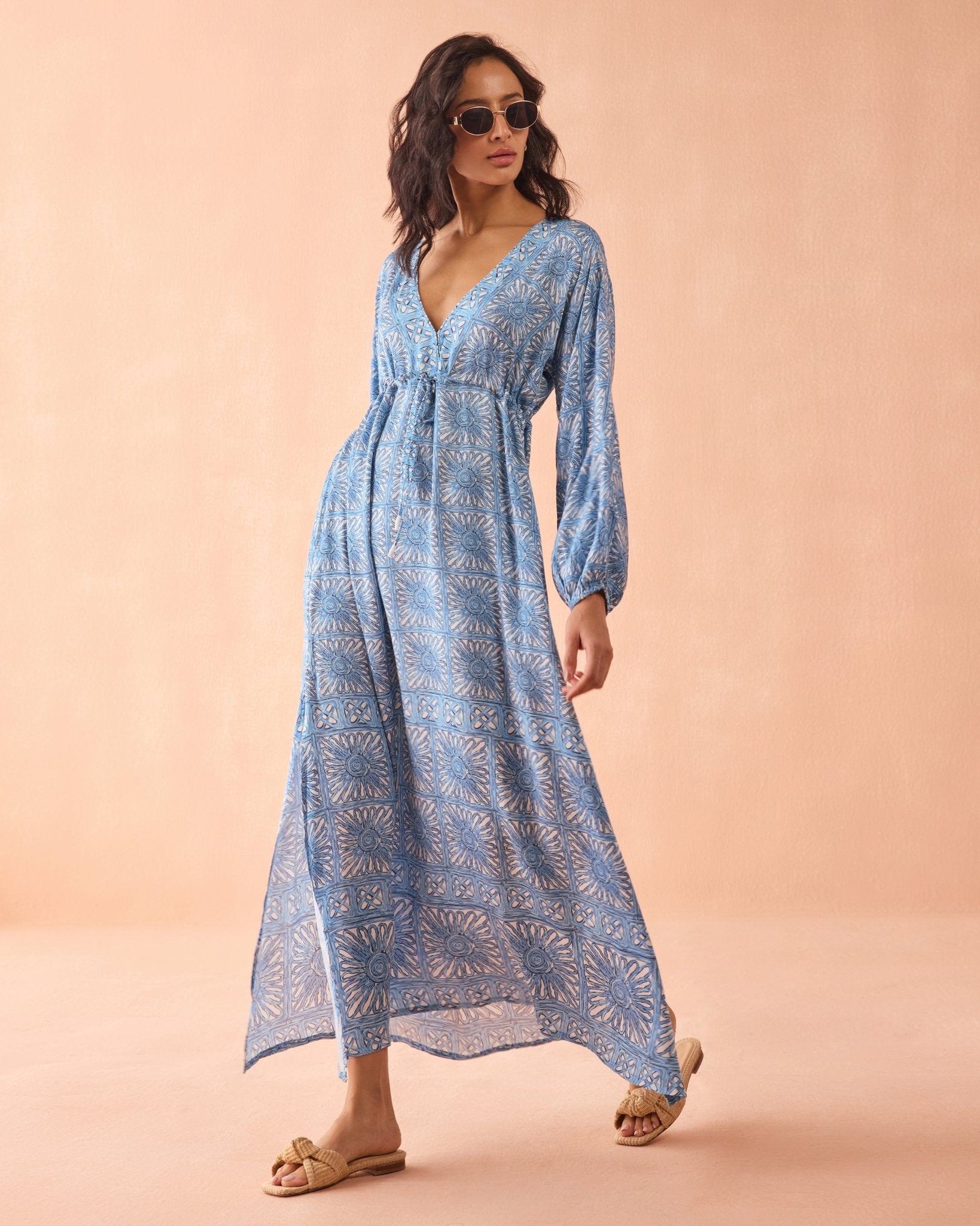 Dea Caftan KASHNI OCEAN - Sai Anvesh Craft