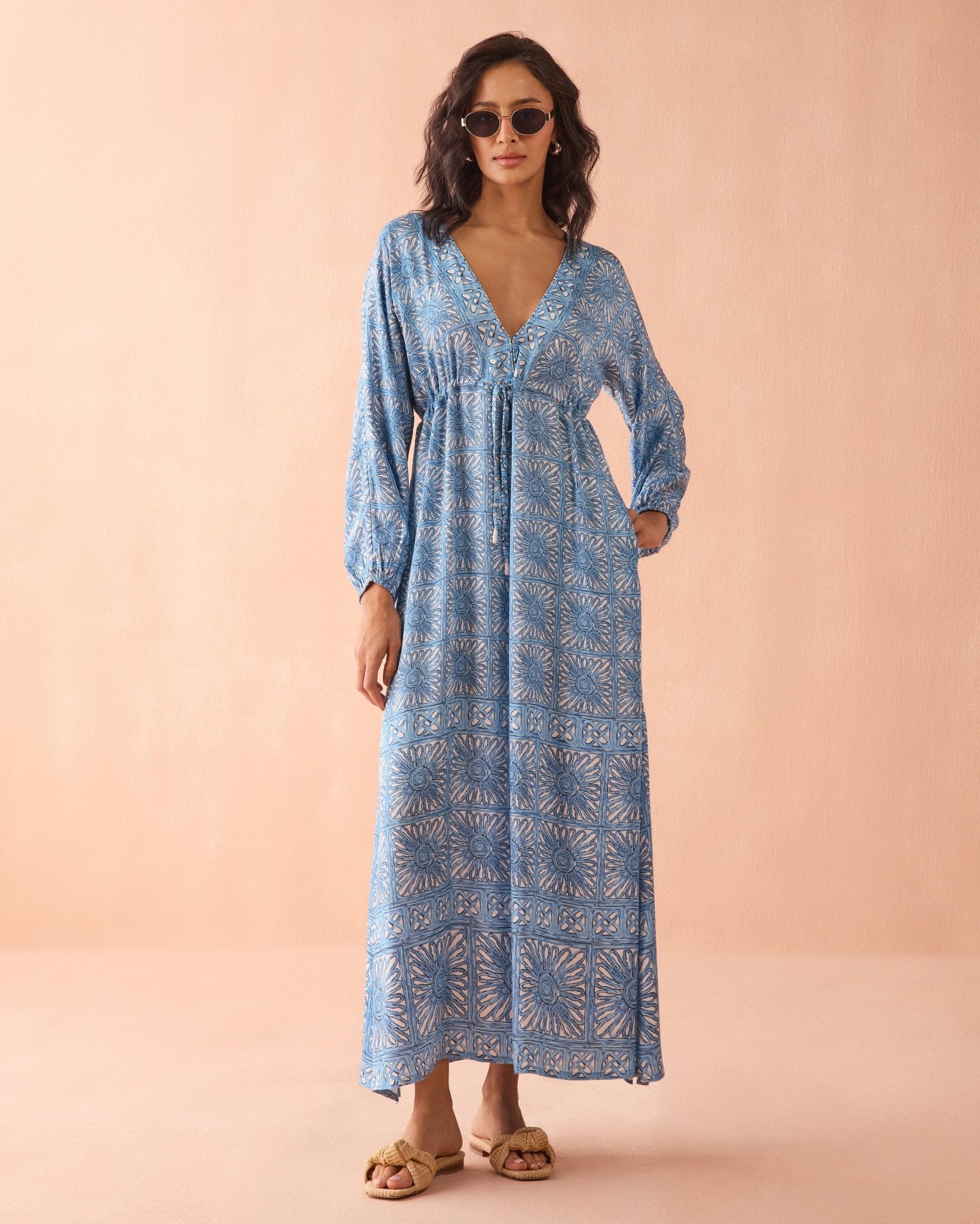 Dea Caftan KASHNI OCEAN - Sai Anvesh Craft