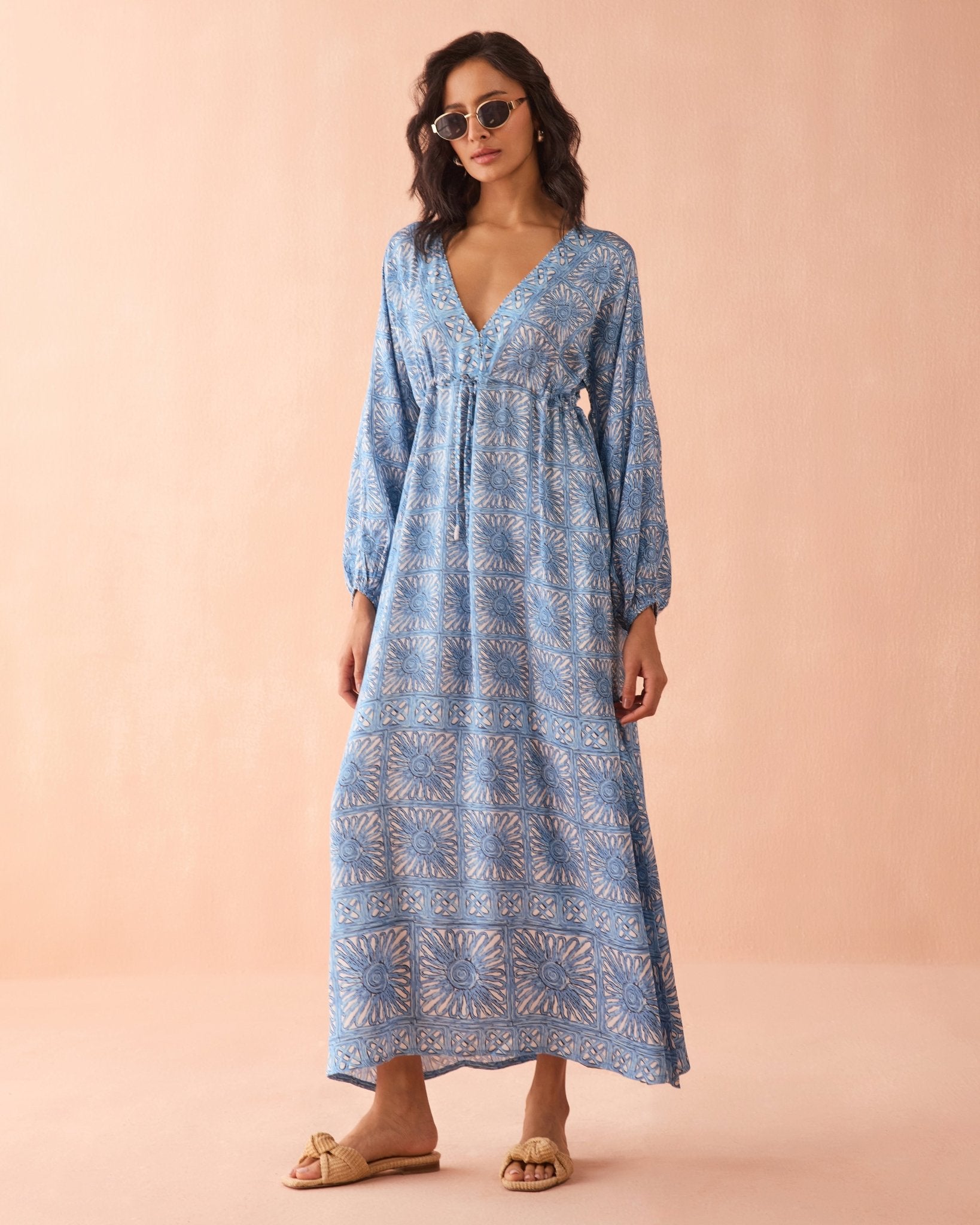 Dea Caftan KASHNI OCEAN - Sai Anvesh Craft