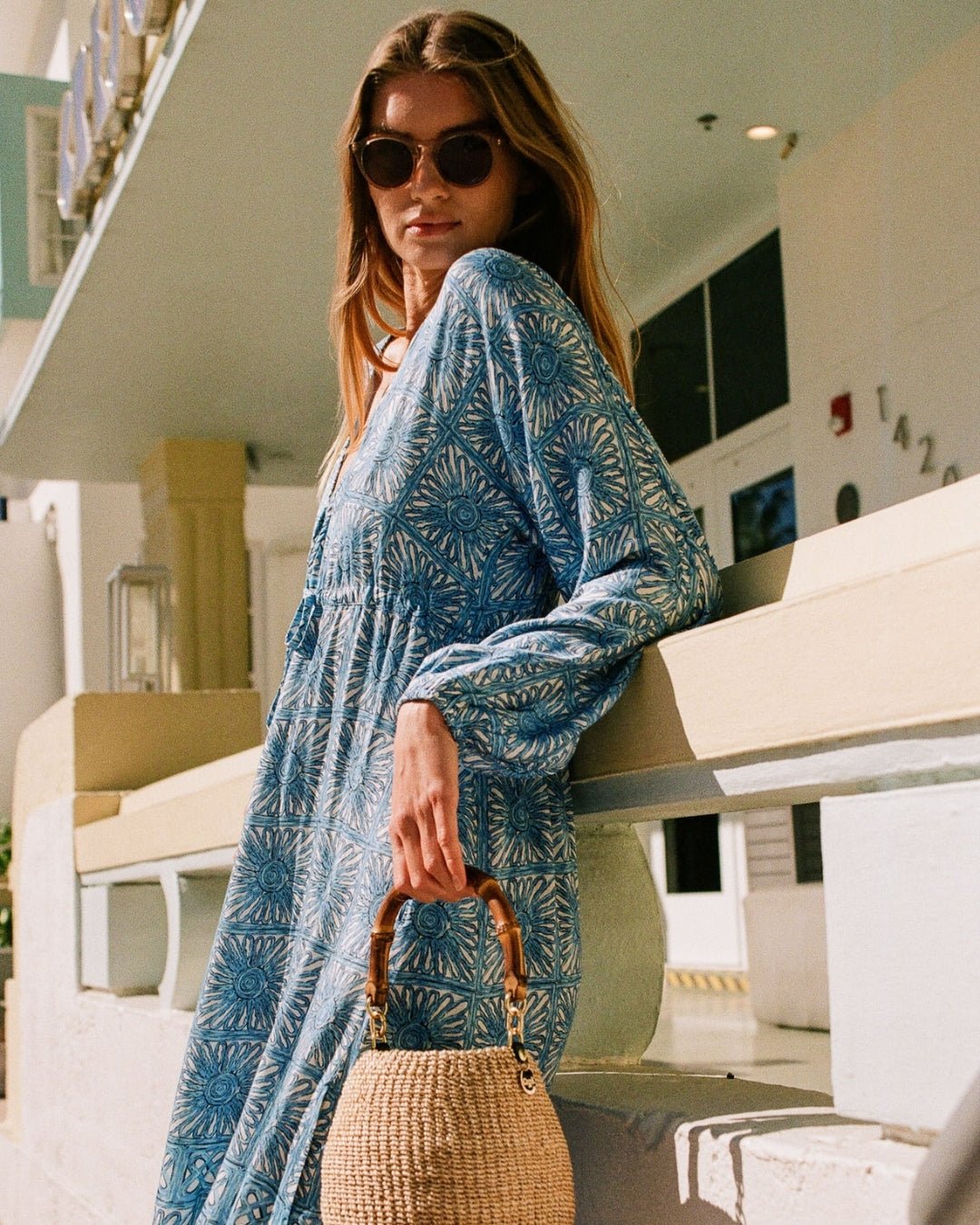 Dea Caftan KASHNI OCEAN - Sai Anvesh Craft