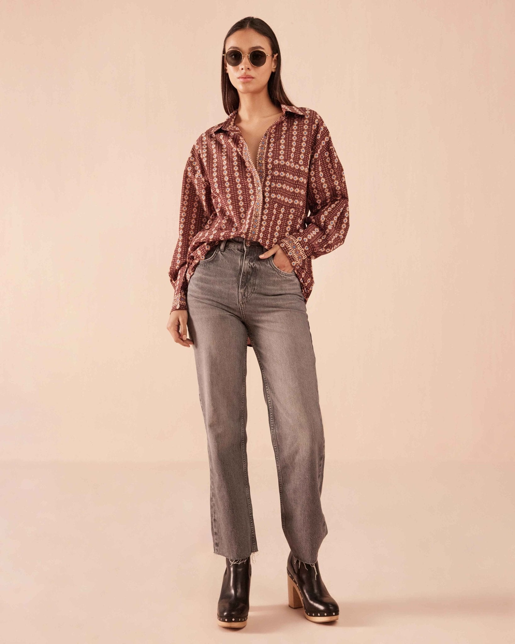 Elisabetta Blouse AARA ESPRESSO - Omika