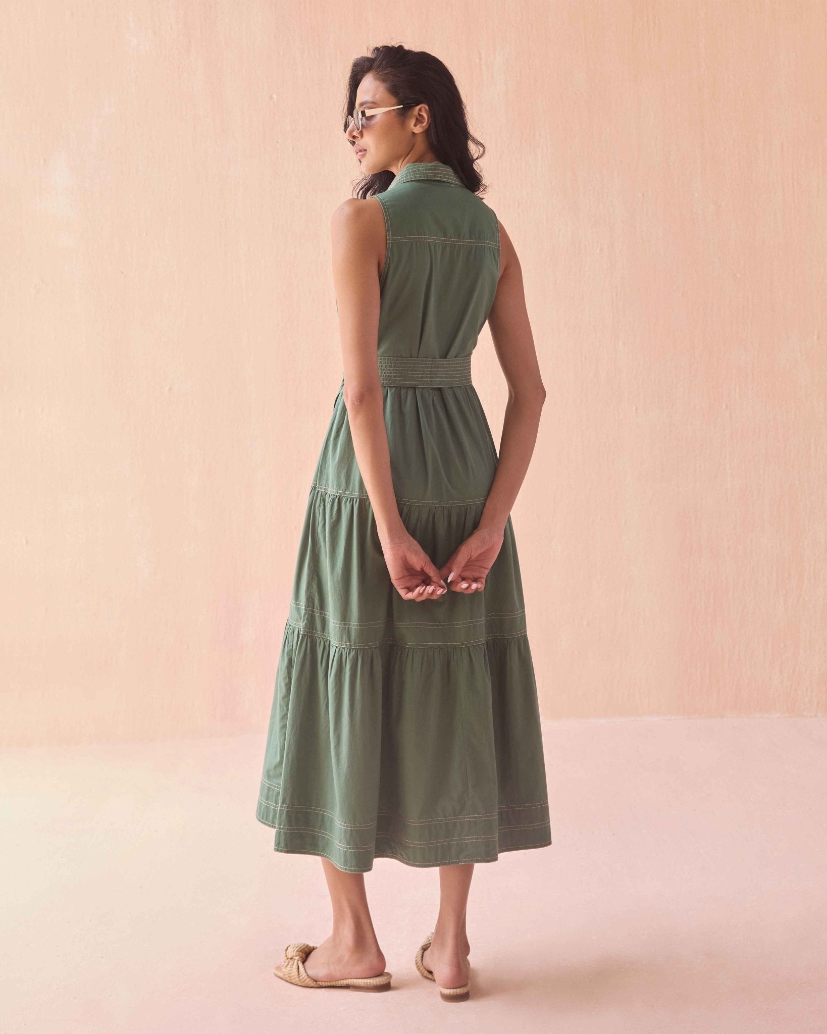 Emeline Maxi SOLID PALM - INDOSPANISH MARKETING SERVICES