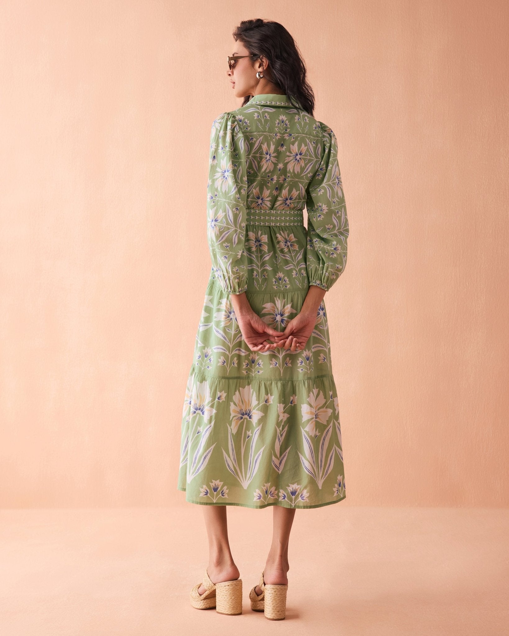 Emery Maxi MACIE MATCHA - Sai Anvesh Craft