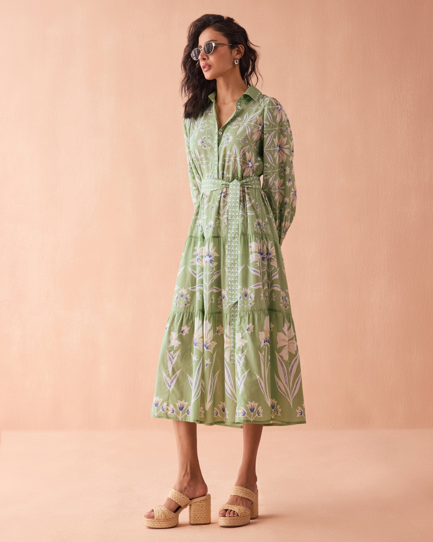 Emery Maxi MACIE MATCHA - Sai Anvesh Craft