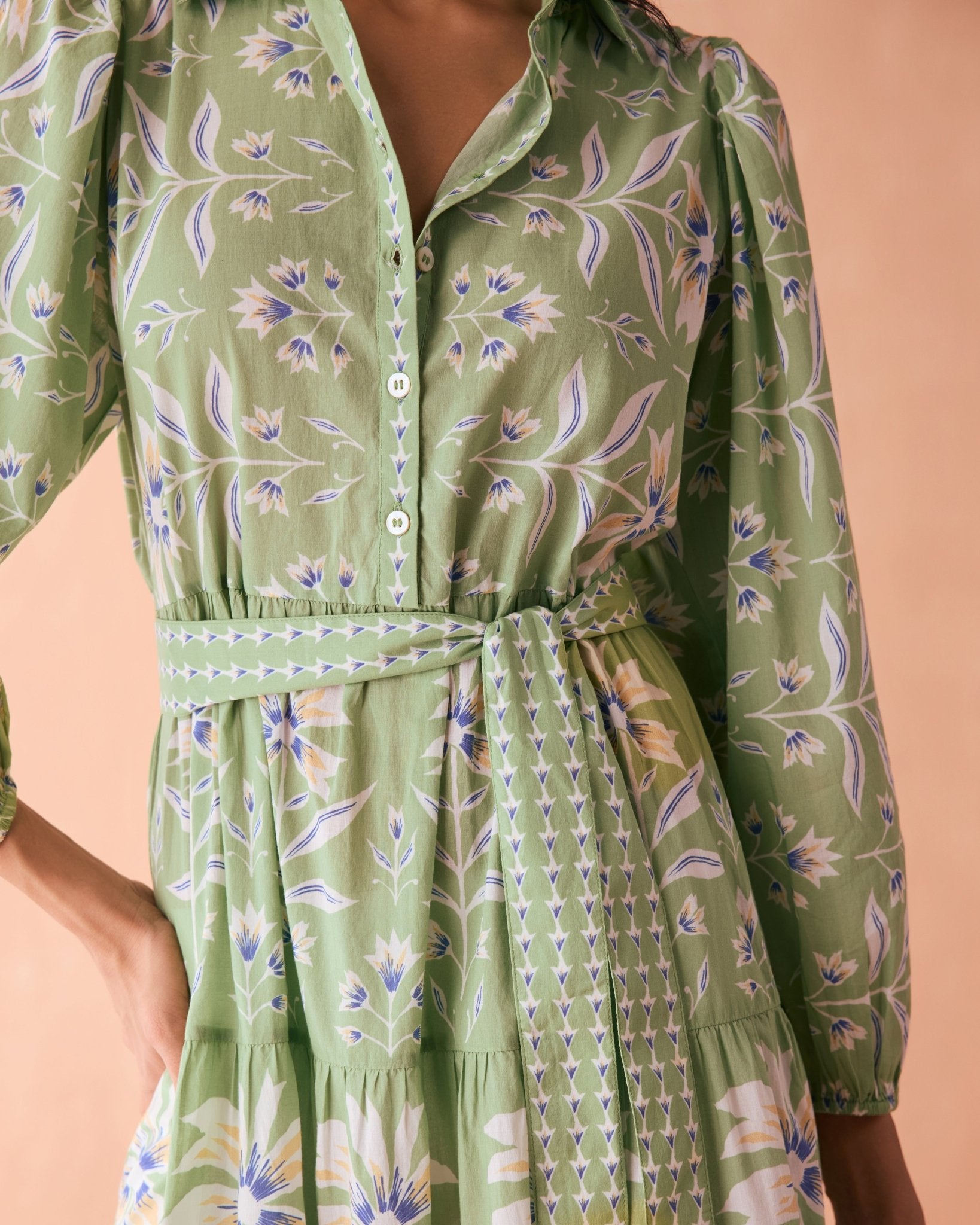 Emery Maxi MACIE MATCHA - Sai Anvesh Craft