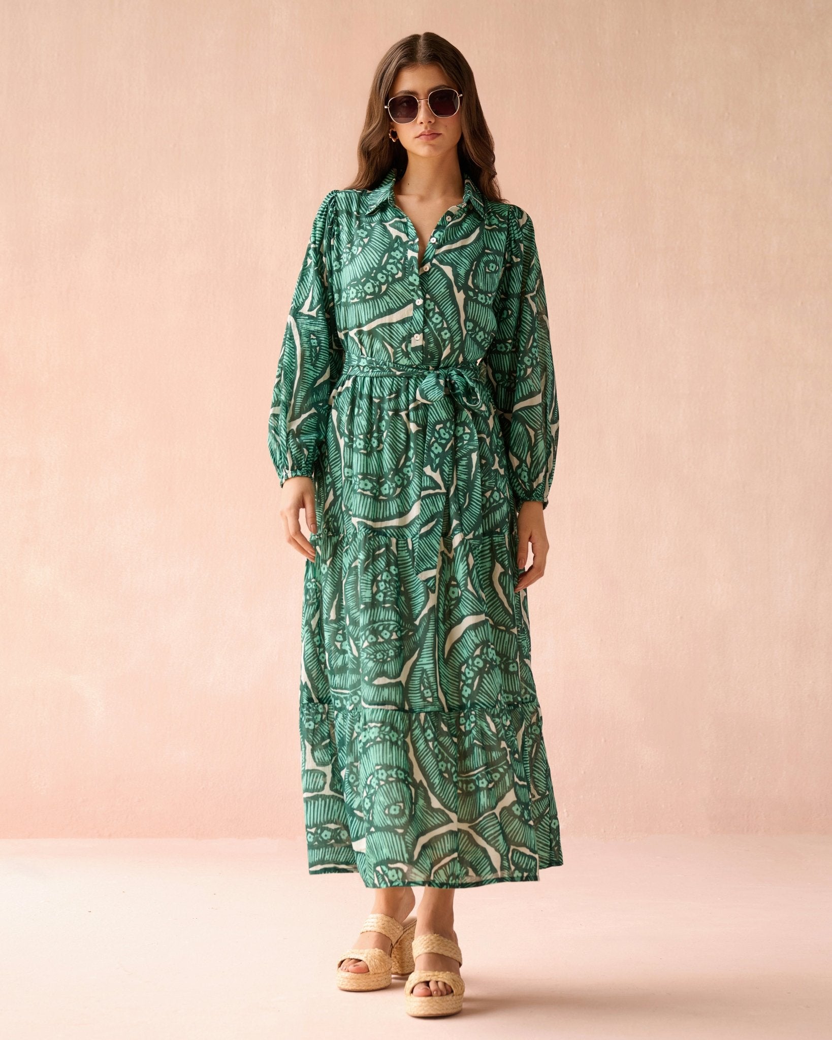 Emery Maxi TIBI PALM - Omika