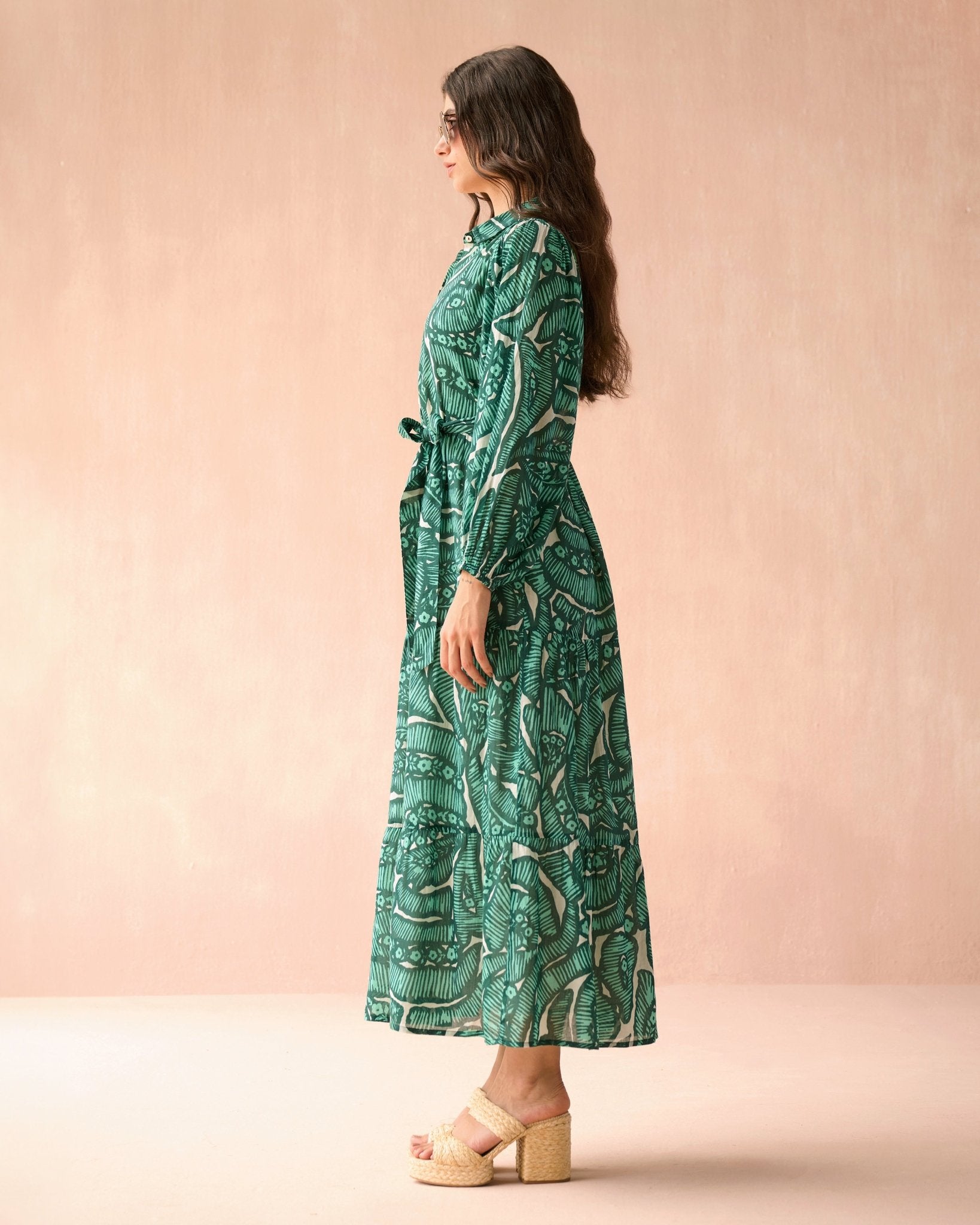 Emery Maxi TIBI PALM - Omika