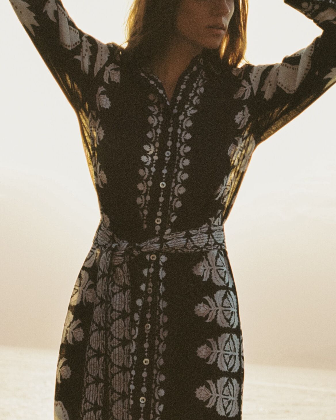 Emma Shirt Dress NIKITA OYSTER - Omika