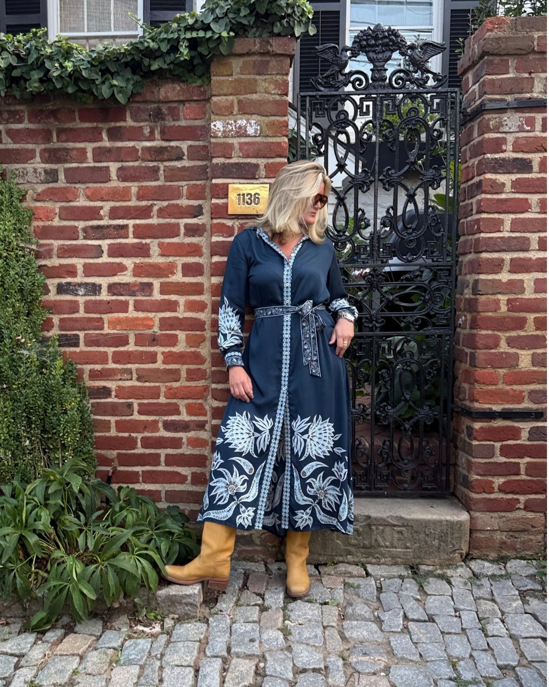 Emma Shirtdress ALEXIA NIGHTFALL - Sai Anvesh Craft