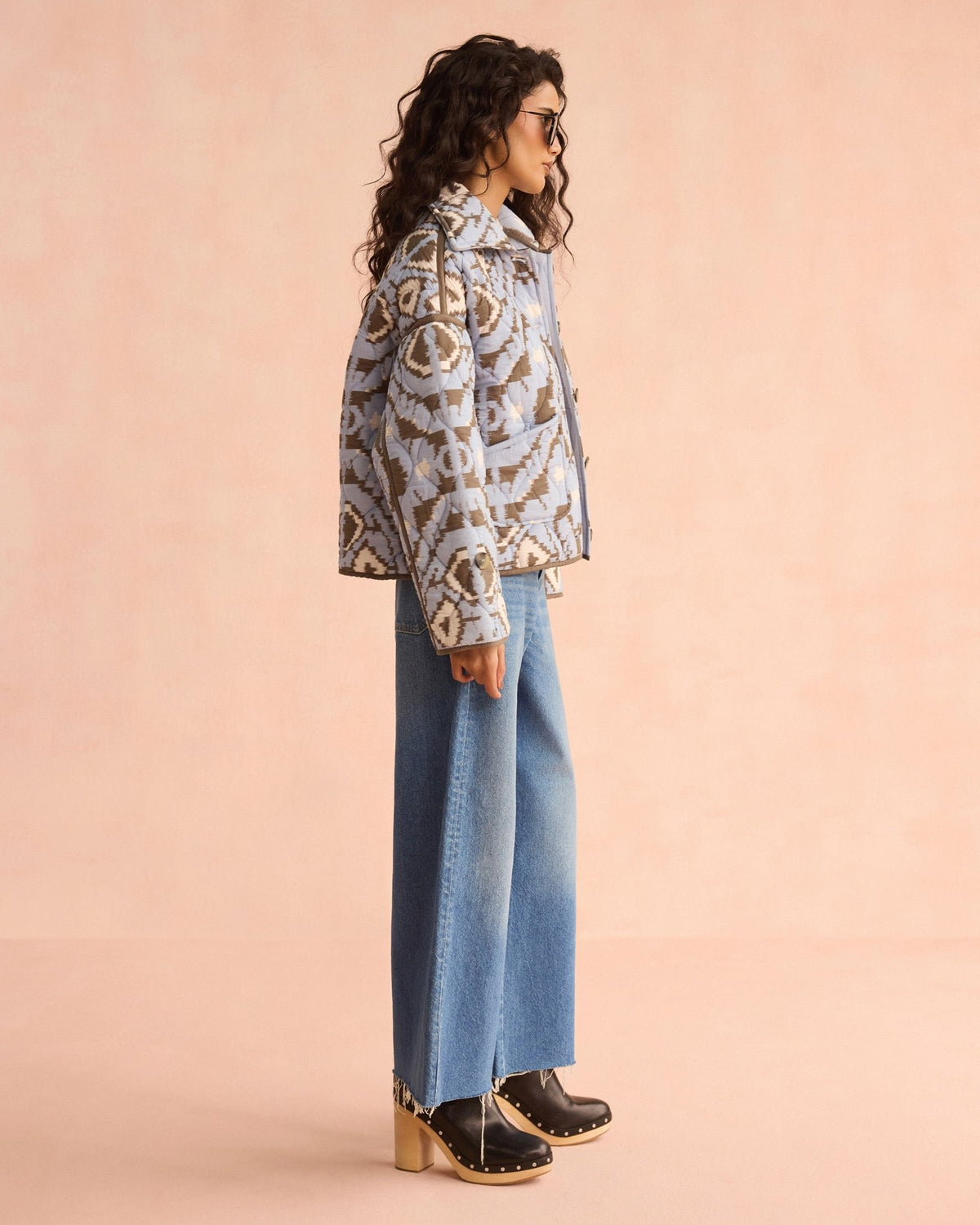 Goldie Jacket BAILEY SLATE - Sai Anvesh Craft