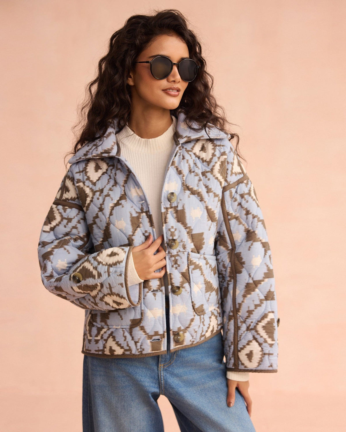 Goldie Jacket BAILEY SLATE - Sai Anvesh Craft
