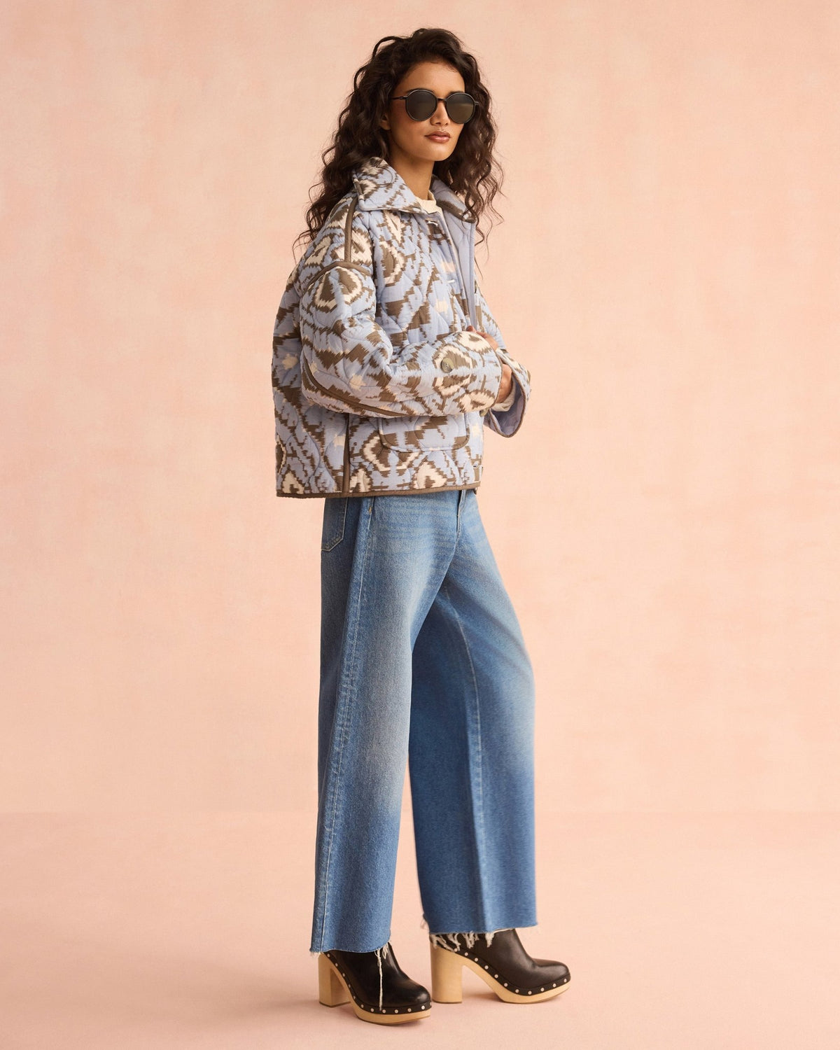 Goldie Jacket BAILEY SLATE - Sai Anvesh Craft