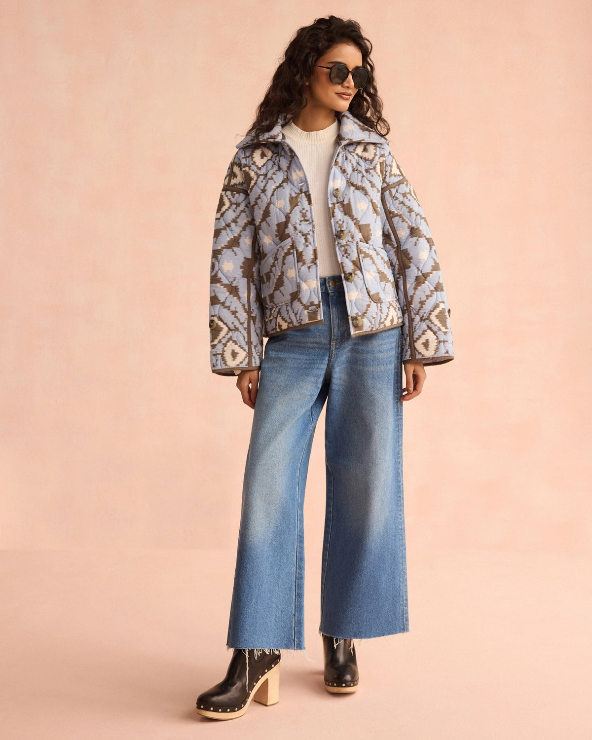 Goldie Jacket BAILEY SLATE - Sai Anvesh Craft