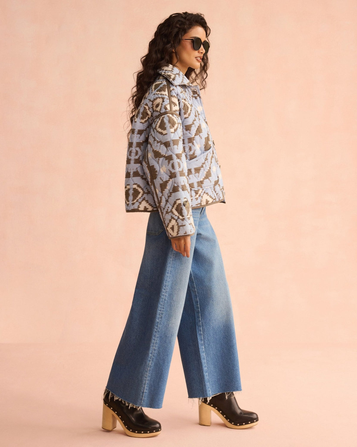 Goldie Jacket BAILEY SLATE - Sai Anvesh Craft