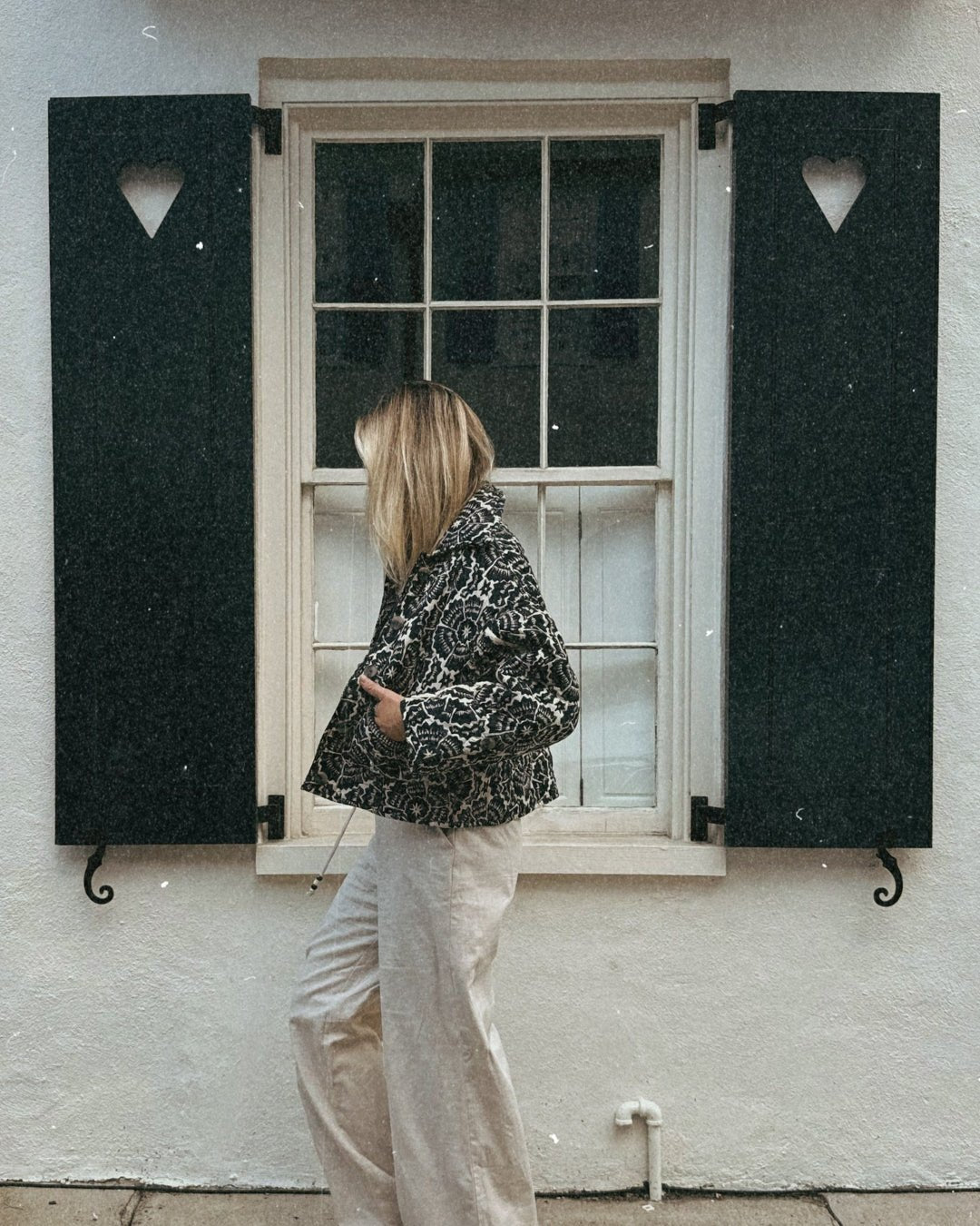 Goldie Jacket CARMEN GRAPHITE - Sai Anvesh Craft