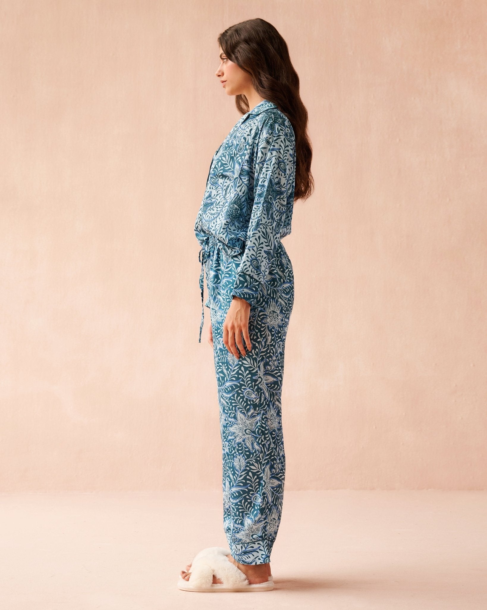 Long Sleeve PJ Pants Set AMAYA LAKE - Omika