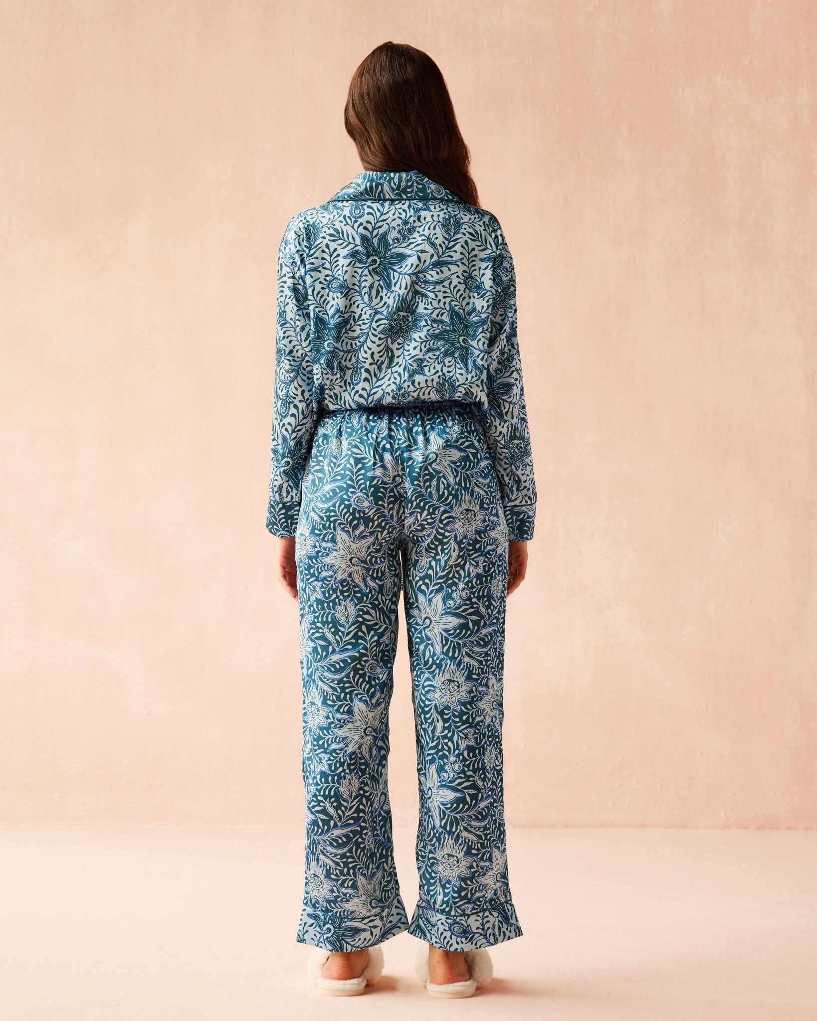 Long Sleeve PJ Pants Set AMAYA LAKE - Omika