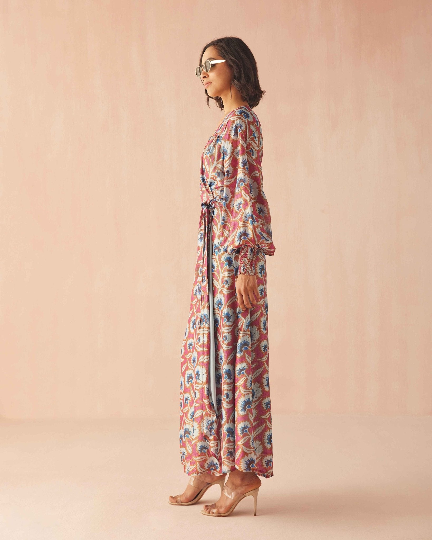 Lorelei Wrap Dress EVERLY CURRANT - Omika