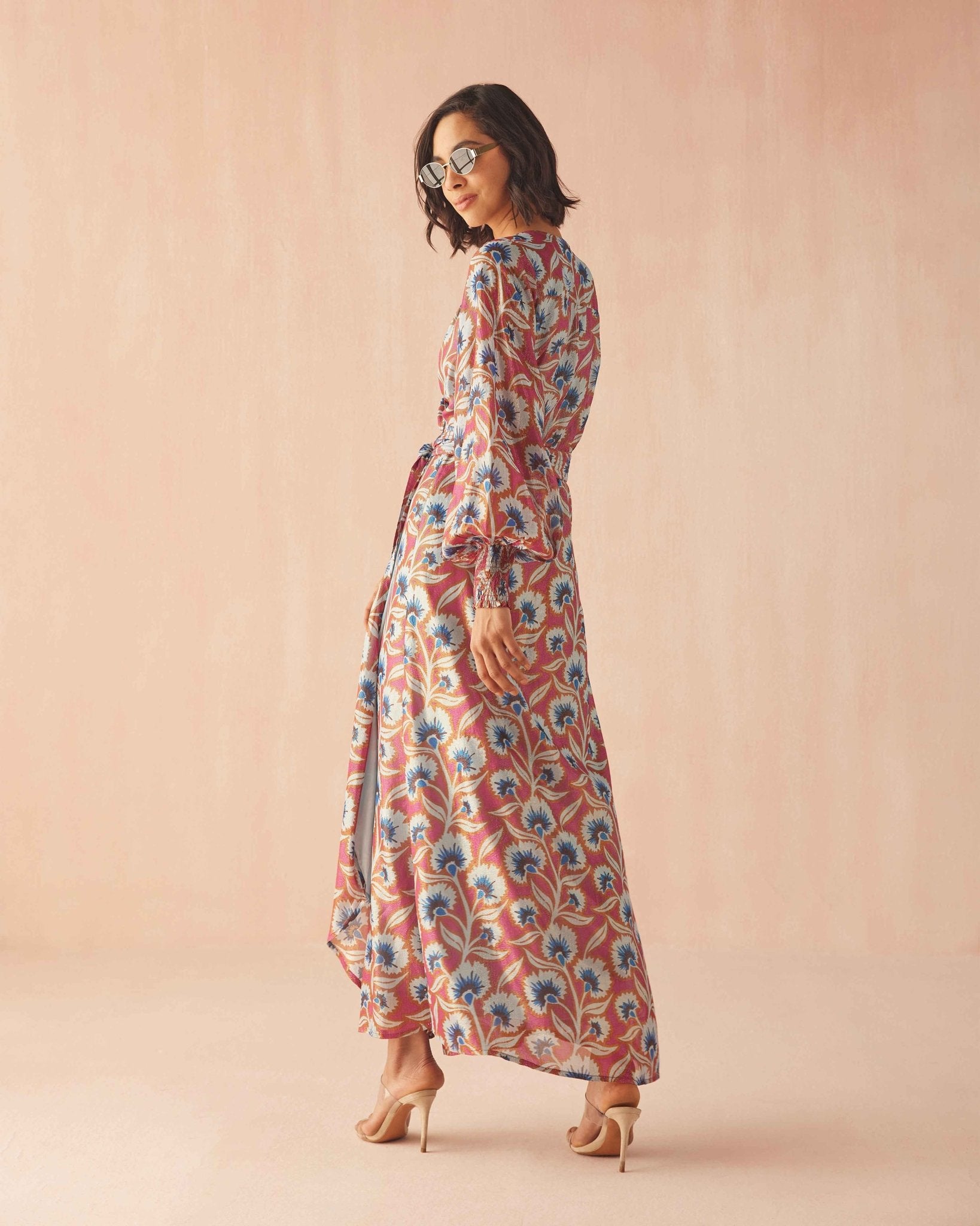 Lorelei Wrap Dress EVERLY CURRANT - Omika